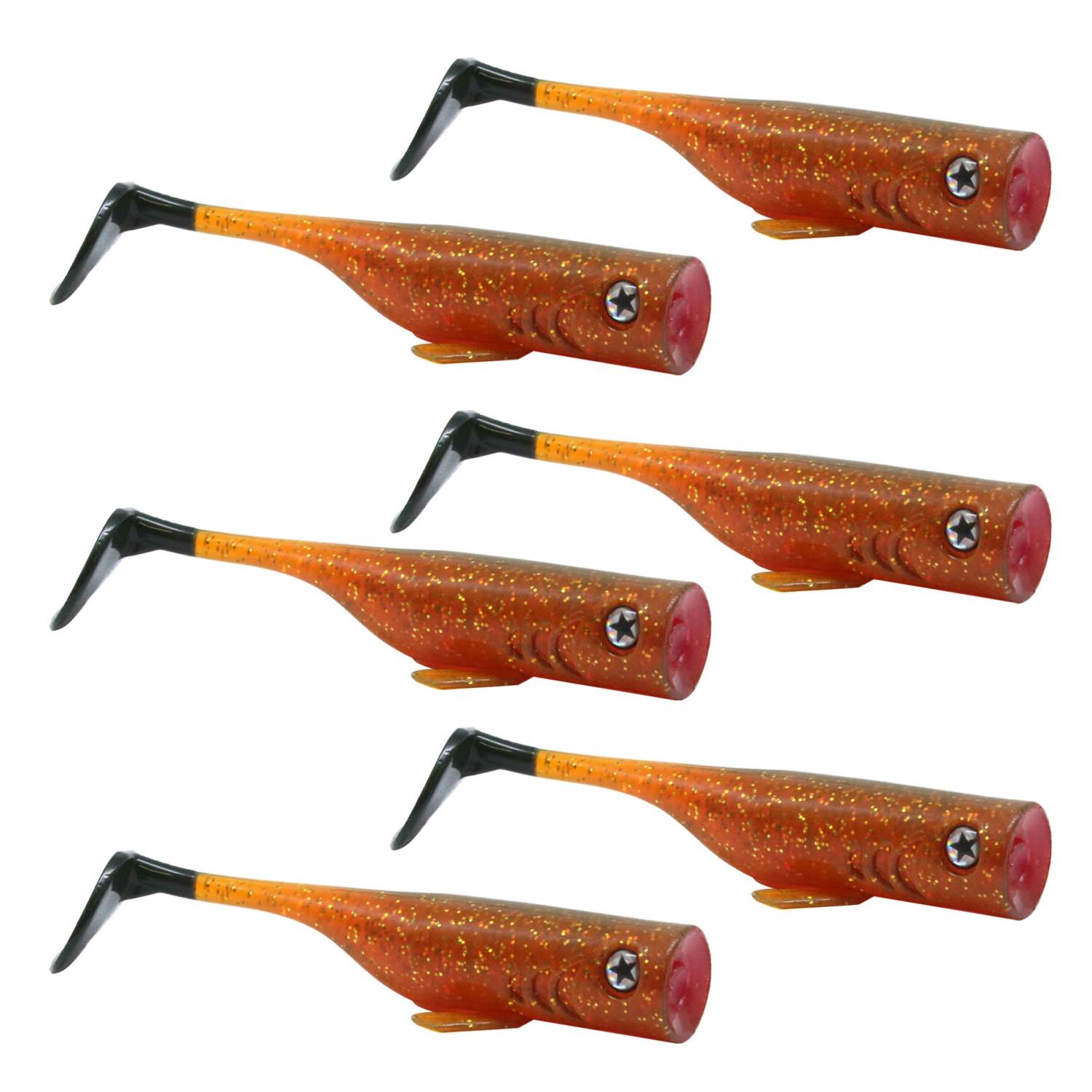 Lmab drunk Bait 8 cm-hechtundbarsch Pesce in Gomma-Angel esca Softbait 