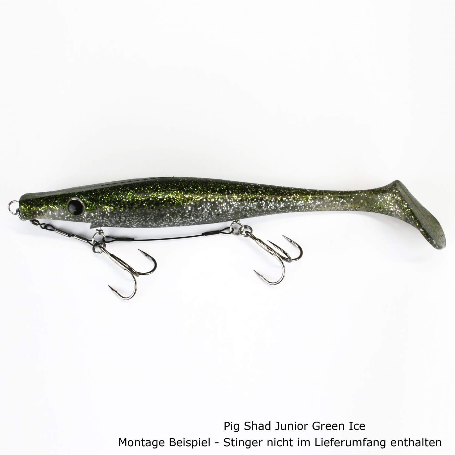 Strike Pro Pig Shad Tournament 18cm 2 Stück Gummifisch Raubfisch Kunstköder Hech