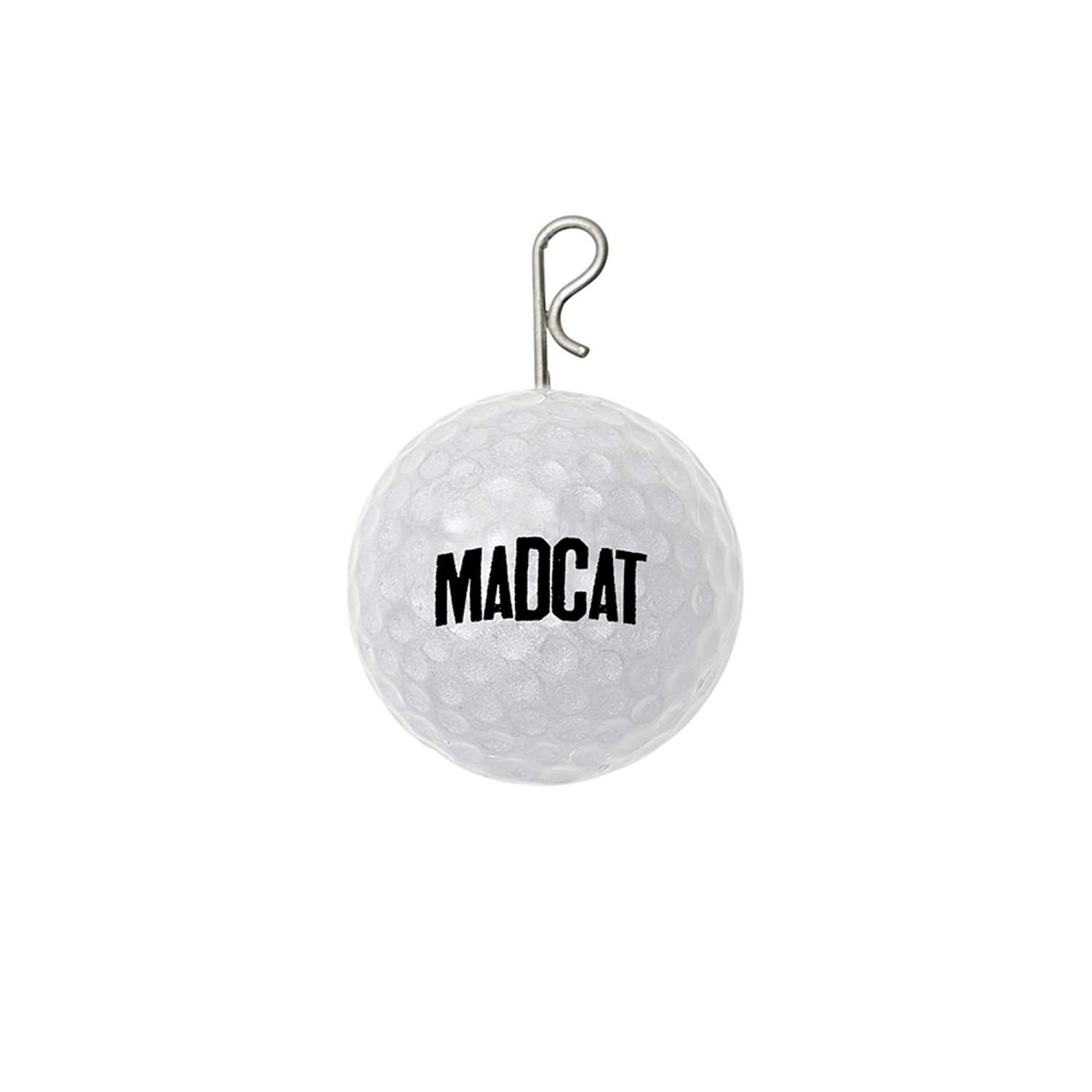 MADCAT Golf Ball SnapOn Vertiball 120g Jighead weiß