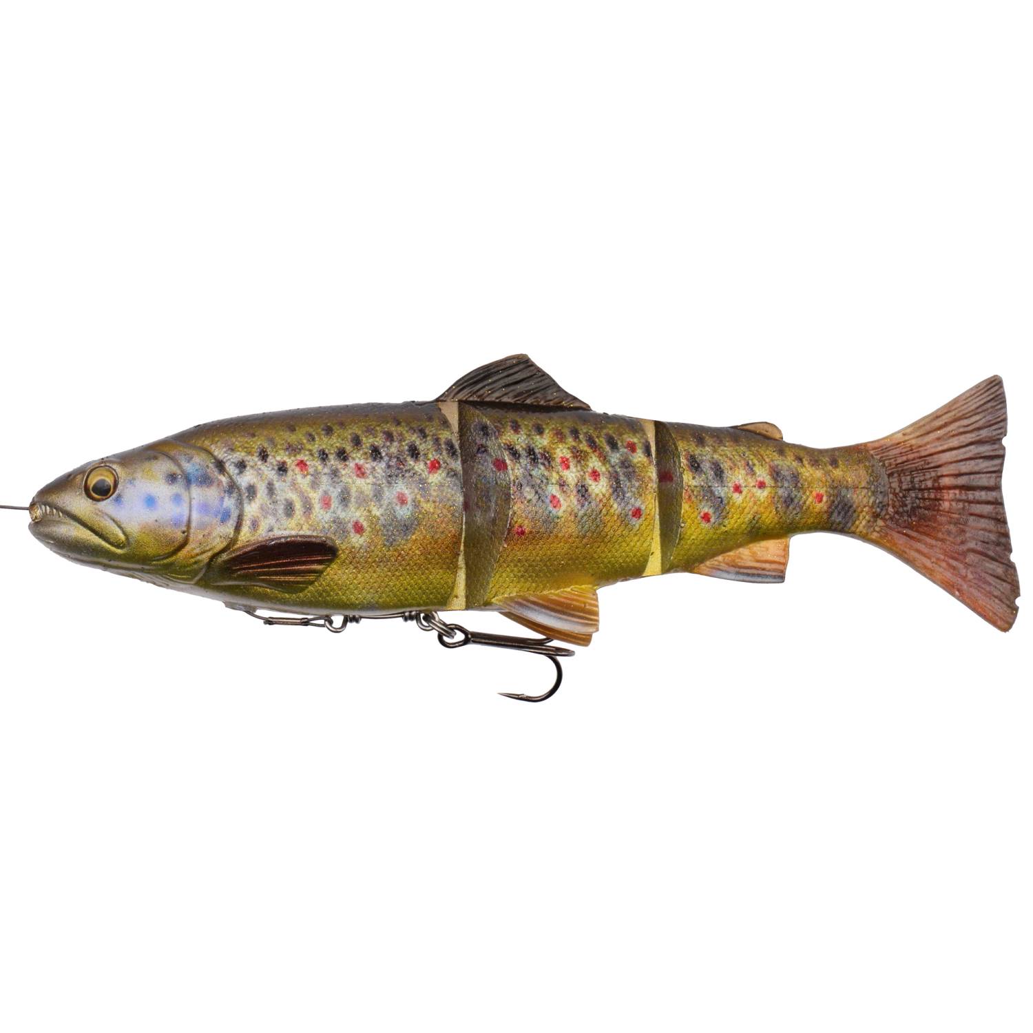 Savage Gear 4D Line Thru Trout Swimbait 15cm 35g Dark Brown Trout 1Stück Savage Gear 4D Line Thru Trout Swimbait 15cm 35g Dark Brown Trout 1Stück