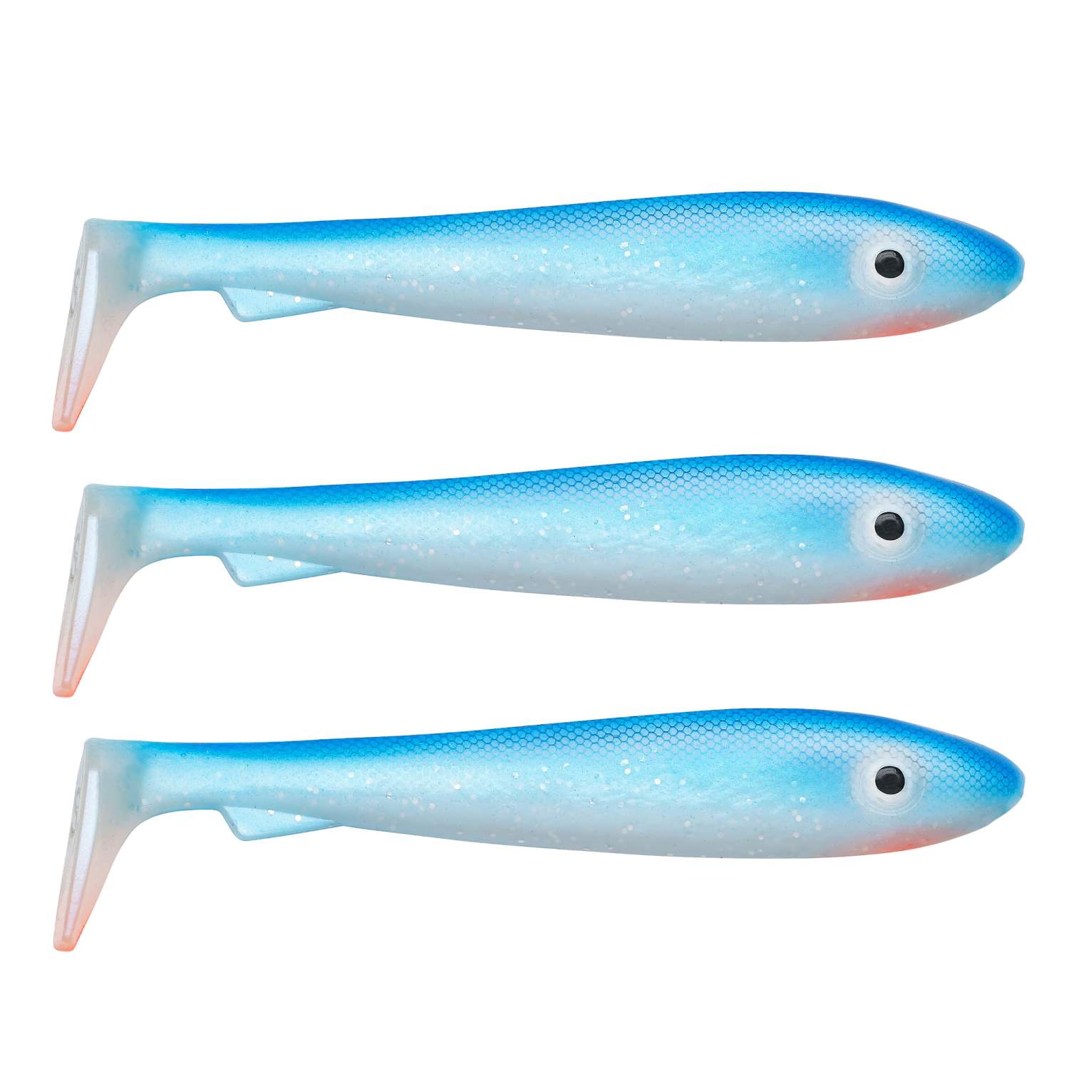 Svartzonker Sweden McRubber BigBass - Gummifische 12.5cm - Blue