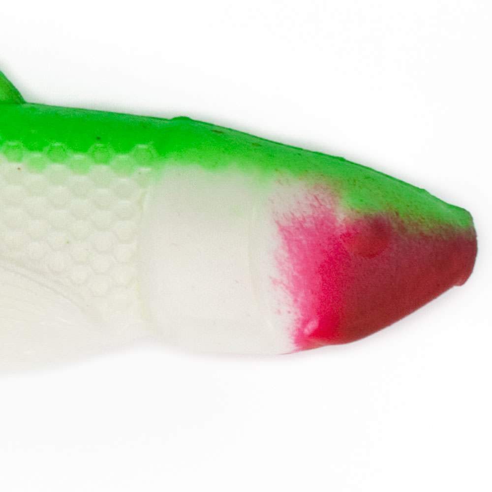 DAIWA Steez Stirring Shad 11cm 11,5g - Esca Morbida In 6 Pezzi, Colore Crystal Hasu, Per Pesce Persico, Lucioperca, Luccio