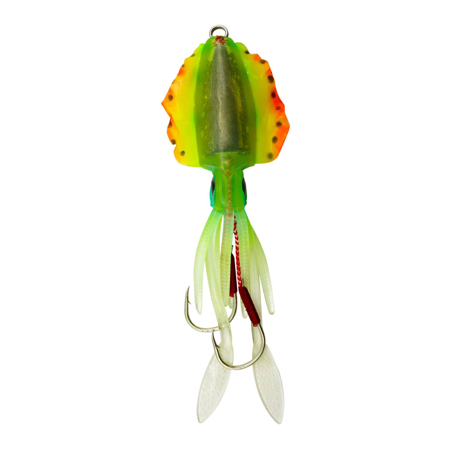 Flatter Squid Oktopus Tintenfisch Meeresköder 14,5cm 60g Jig Pilker Kabura