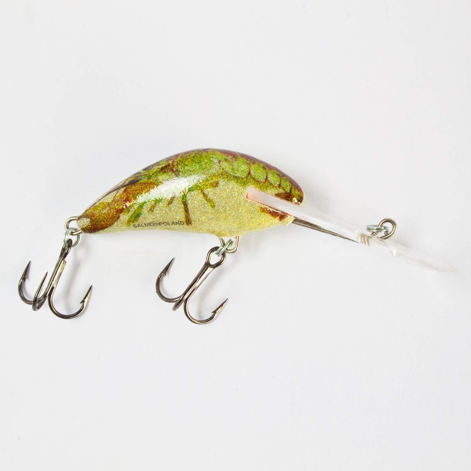 Salmo Rattlin Hornet Floating 4.5cm Green Tiger