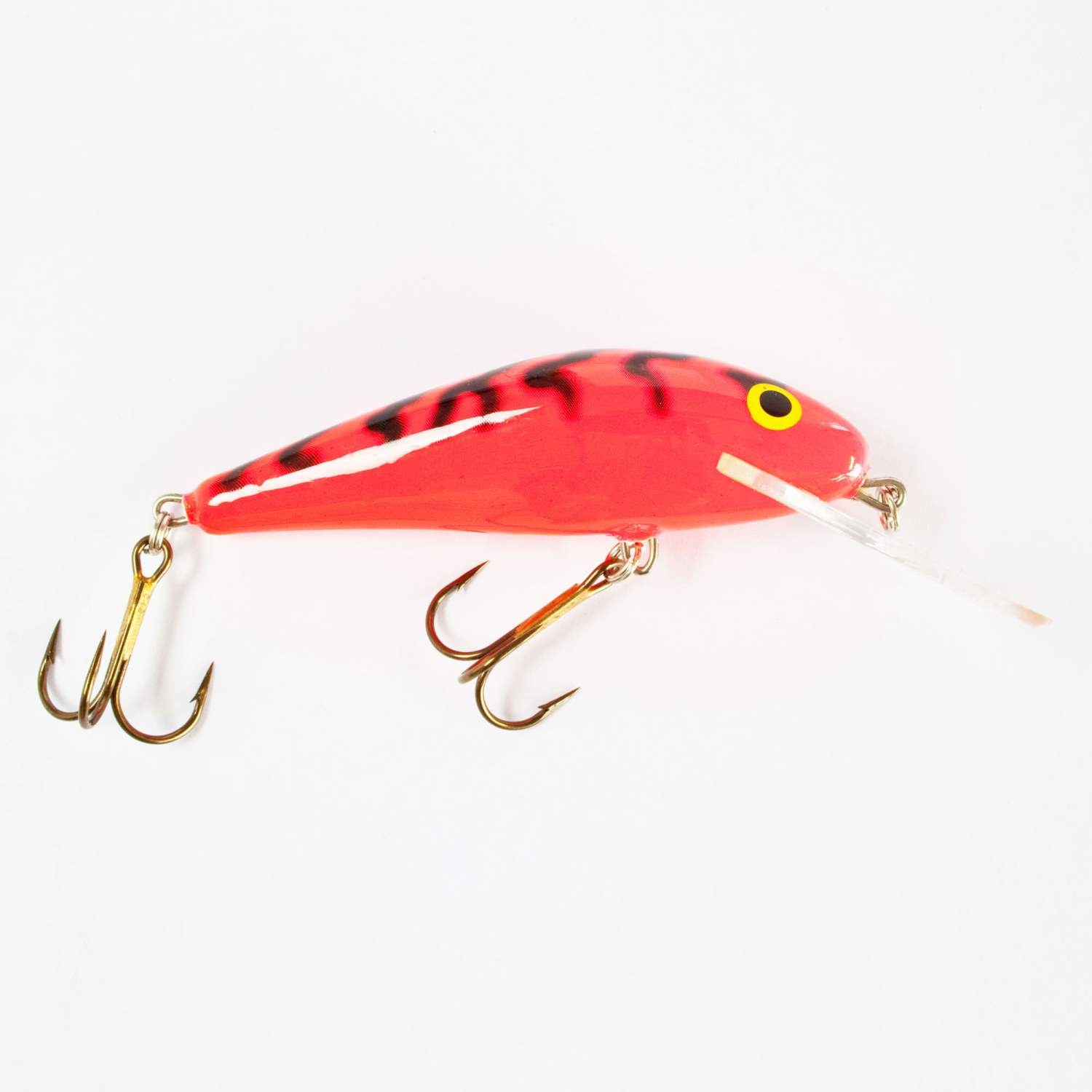 Wobbler Salmo 8 Cm Perchoir - Leurre Artificiel Flottant (DR) - Pour Perche, Sandre, Truite, Chevesne