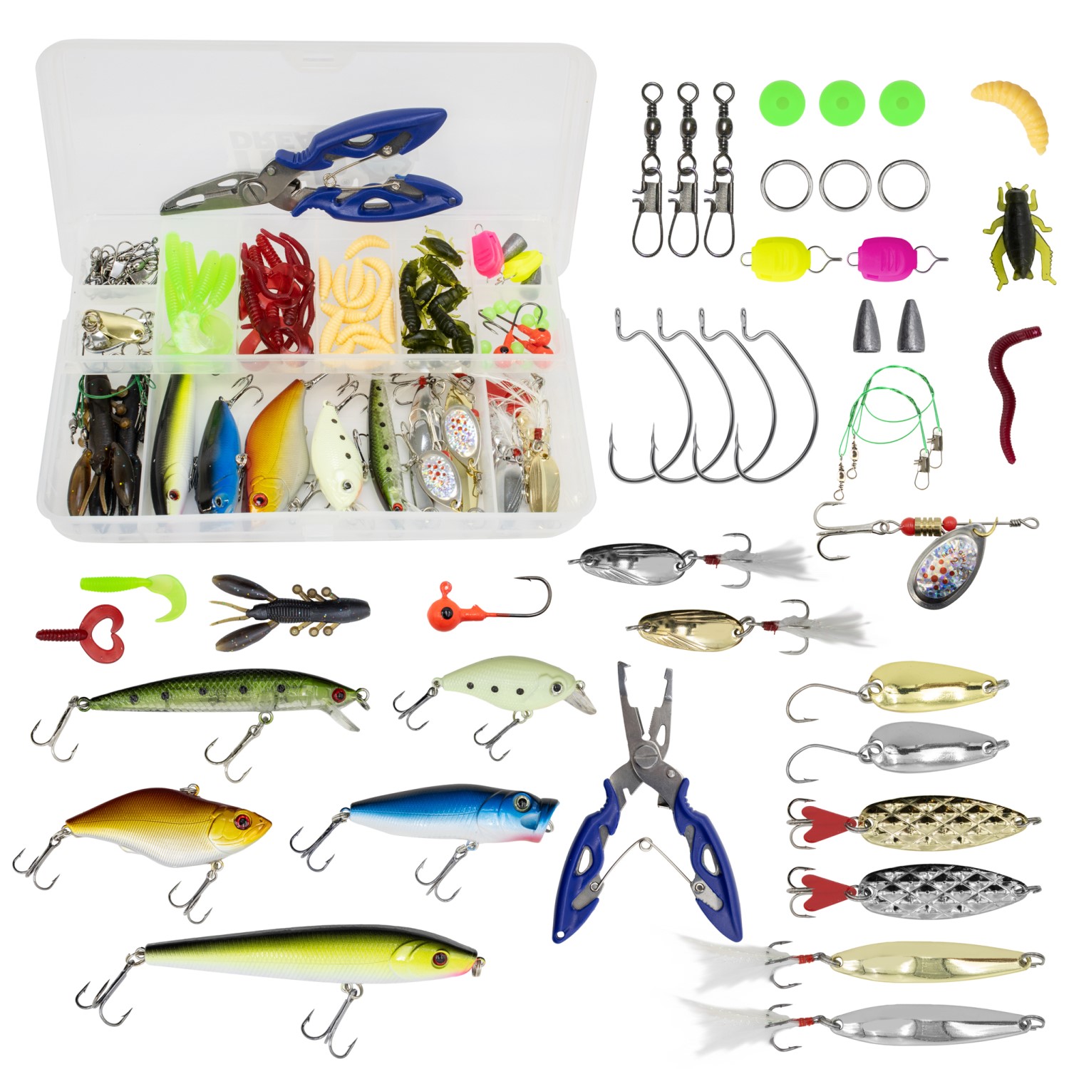 Fishdream Angelkder Set II - Kunstkderset 101 Teile