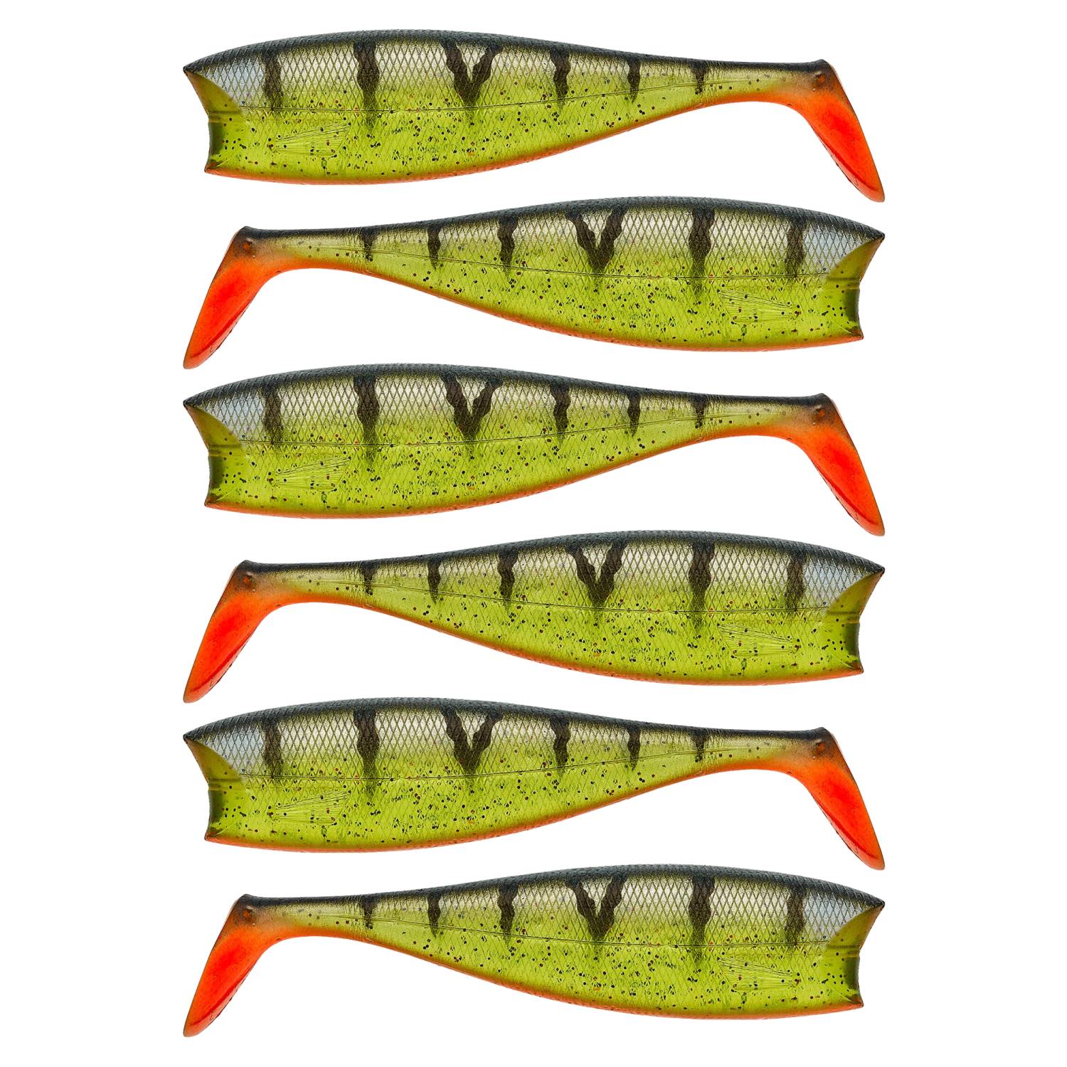Leurre Souple Illex Nitro Shad 90 – 9 Cm, 7,5 G – Couleur Fire Tiger – Sinking – Pour Pêche Au Leurre