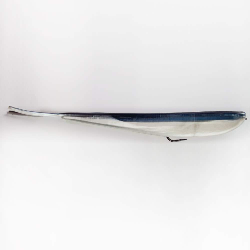Lunker City Fin-S Fish – 10 Appâts En Caoutchouc 10 Cm – Bleu Chartreuse