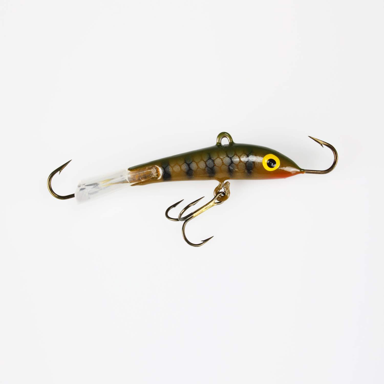 Teaser Eis Zocker Vertikal Jig 18g Brown Trout 64mm Brown