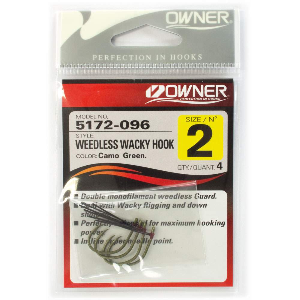 Weedless Wacky Rig Haken, 40 Stück Wacky Wurm Haken Mit Unkrautschutz Edelstahl Wide Gap