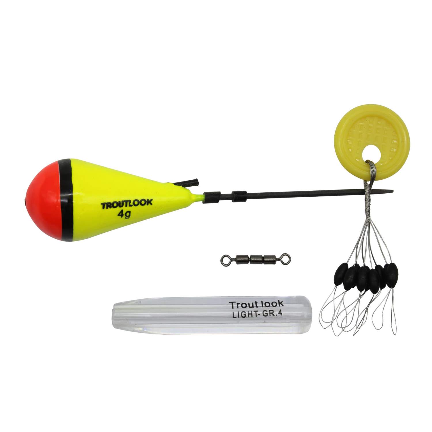 Troutlook Tremarella Posenset Forellenset Trota 3 Schlepppose 3fach Wirbel Ghost - Bild 6 von 9