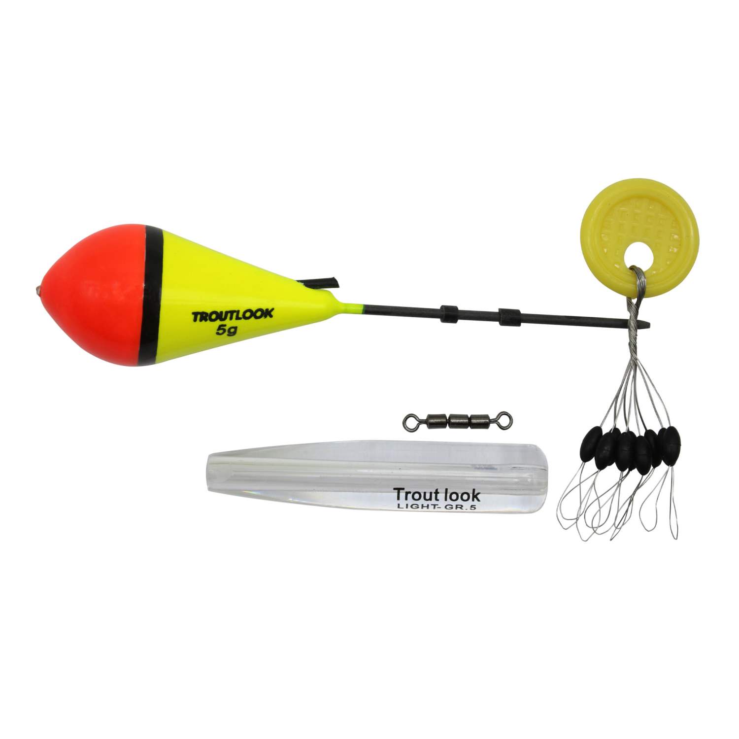 Troutlook Tremarella Posenset Forellenset Trota 3 Schlepppose 3fach Wirbel Ghost - Bild 8 von 9