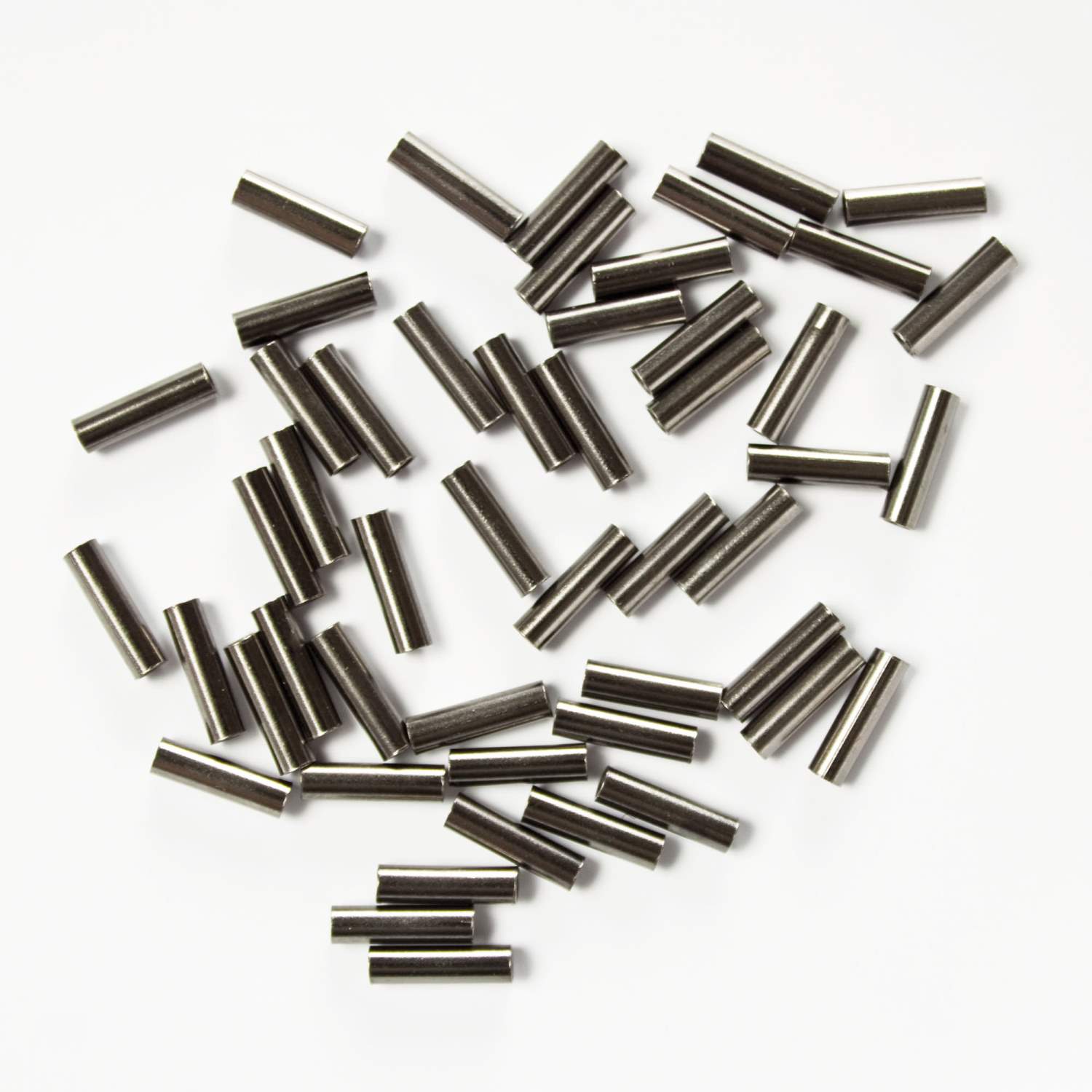 50 Aluminium-Quetschhülsen Für 3 Mm Drahtseile, Doppelloch, Silber, Zum Crimpen Für Kabel, Leinen Und DIY-Projekte