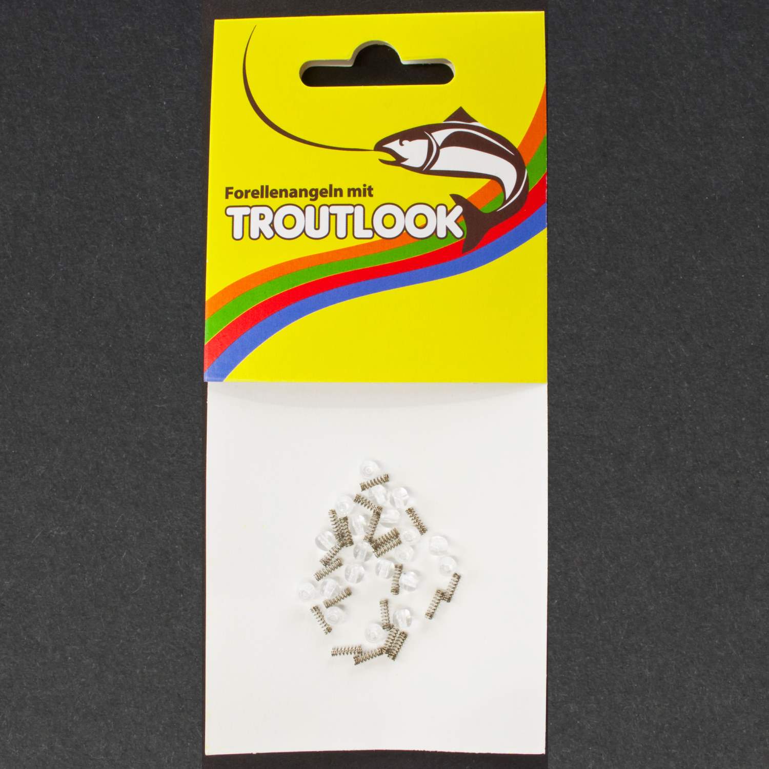 Troutlook Tremarella Glasperlen mit Federn 1-4g Forellen Schleppmontage aus Glas - Bild 6 von 10