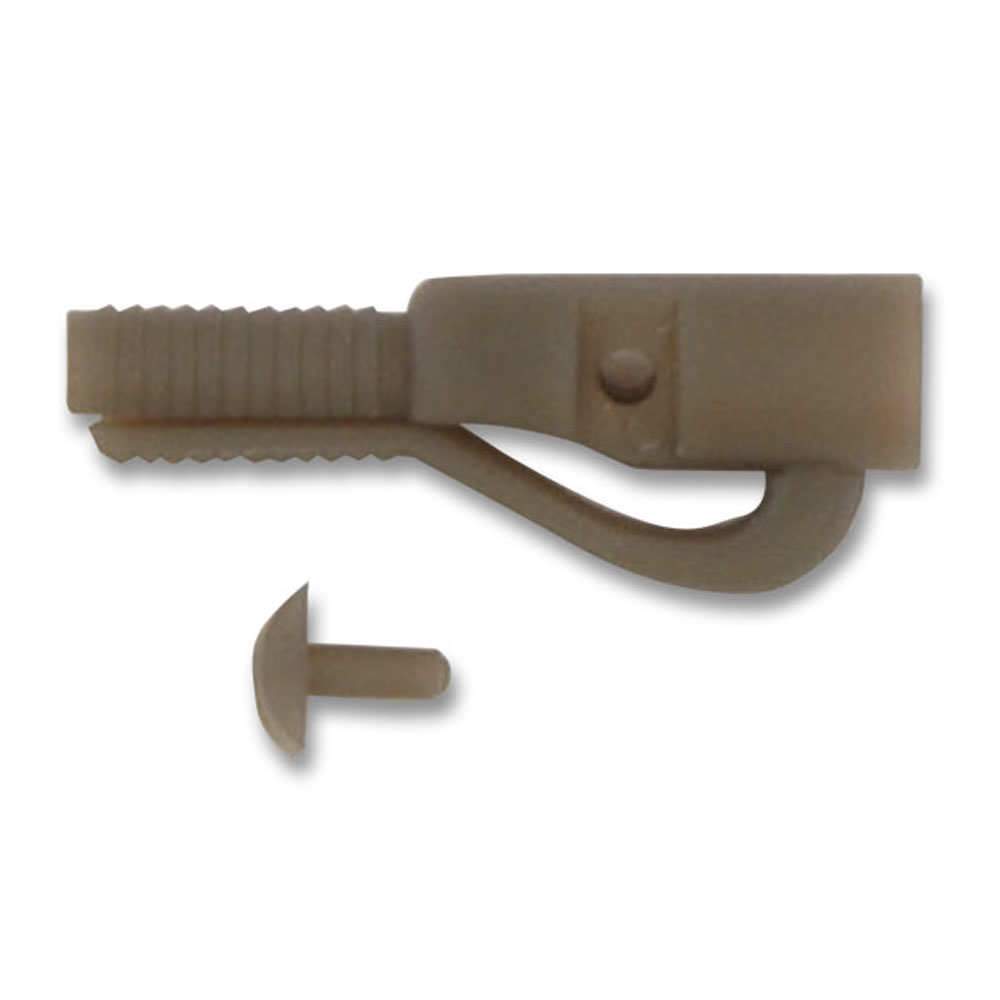 The Solution XSafety Lead Clips 10 Stück clear black Clear Black