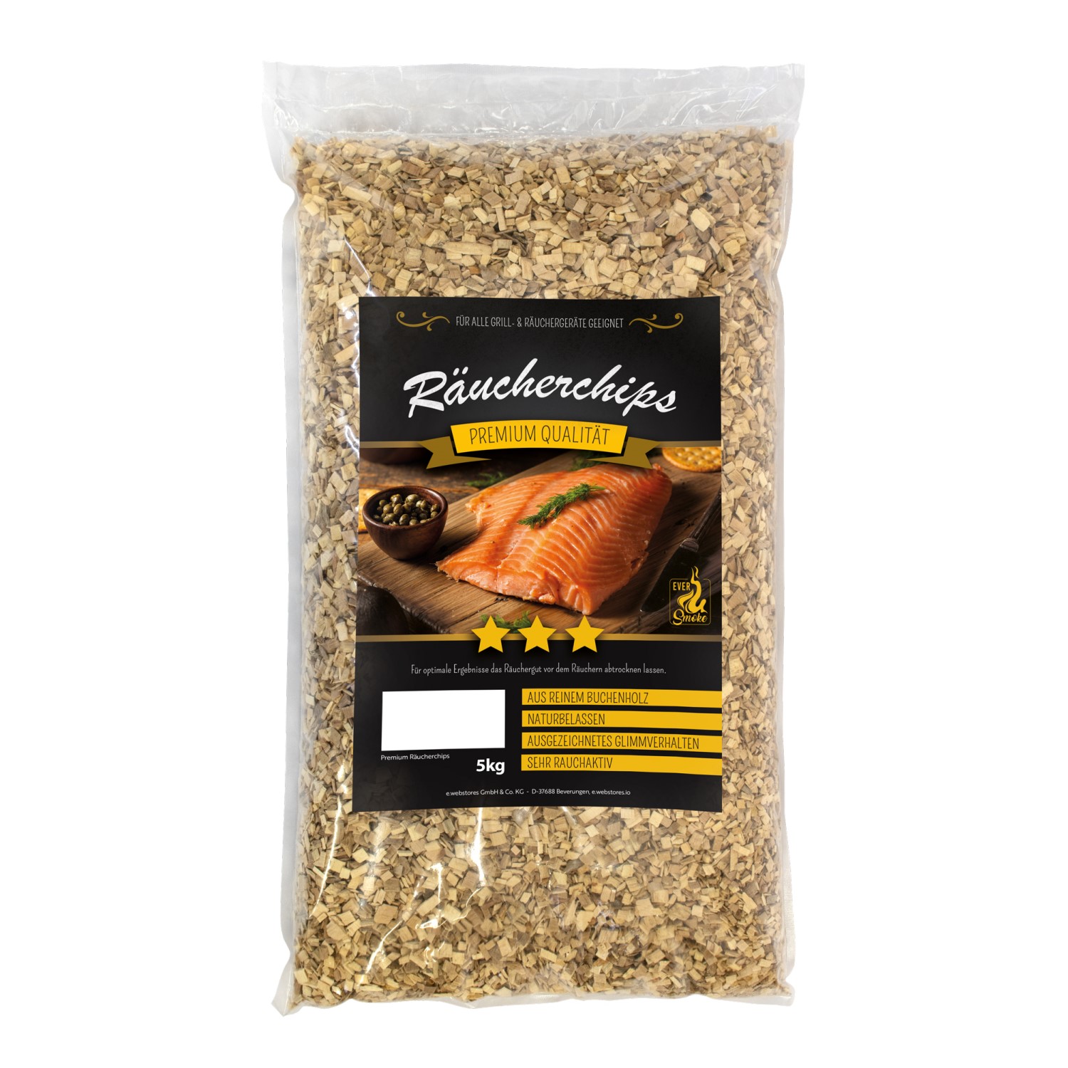 Räuchermehl Räucherchips 500g, 5kg Räuchern Buche Rauch Fische Smoker Grill BBQ - Bild 8 von 11