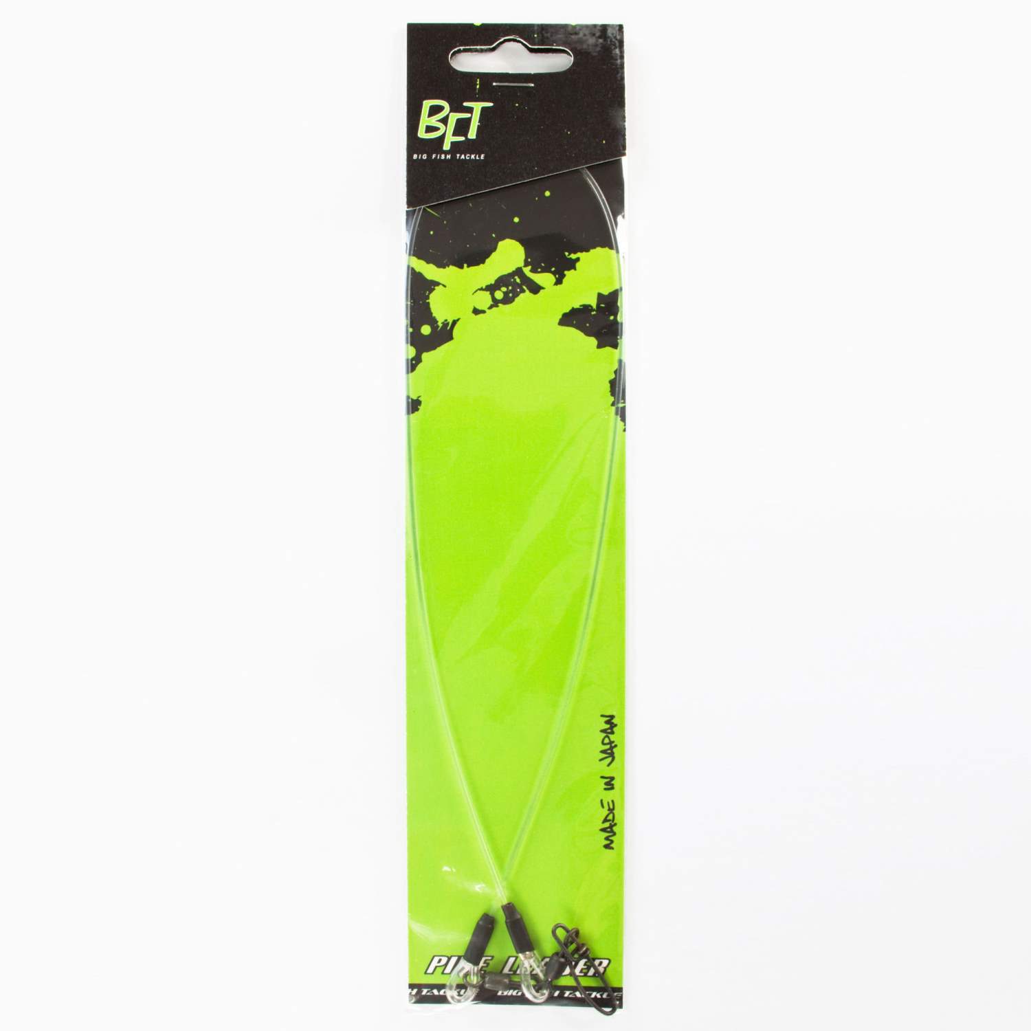 BFT Fluorocarbon Pike 18" leader 90lb Vorfach