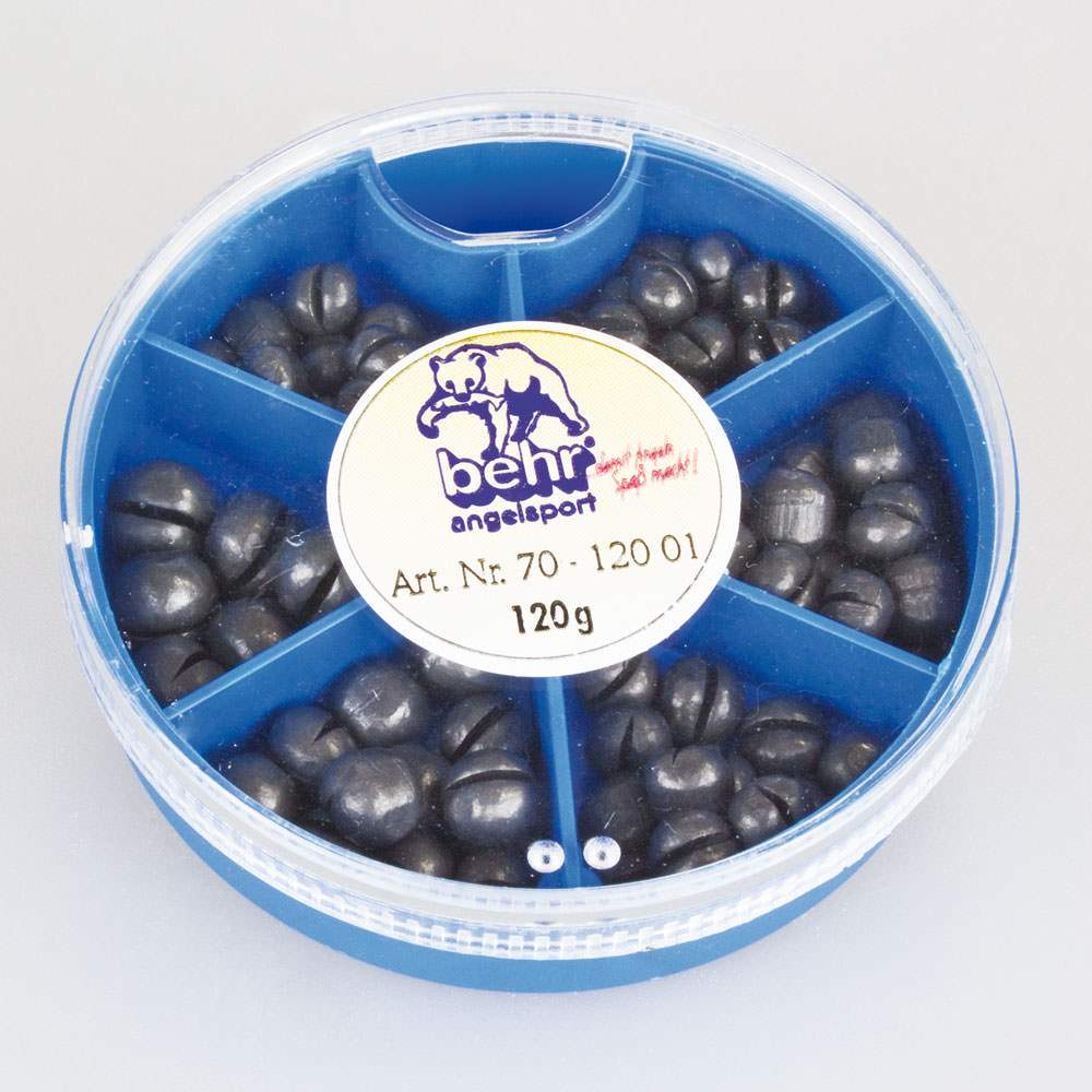 Behr Angelsport Bleiverteiler Schrotblei Anglerblei 140g in Box Blei Behr Angelsport Bleiverteiler Schrotblei Anglerblei 140g in Box Blei