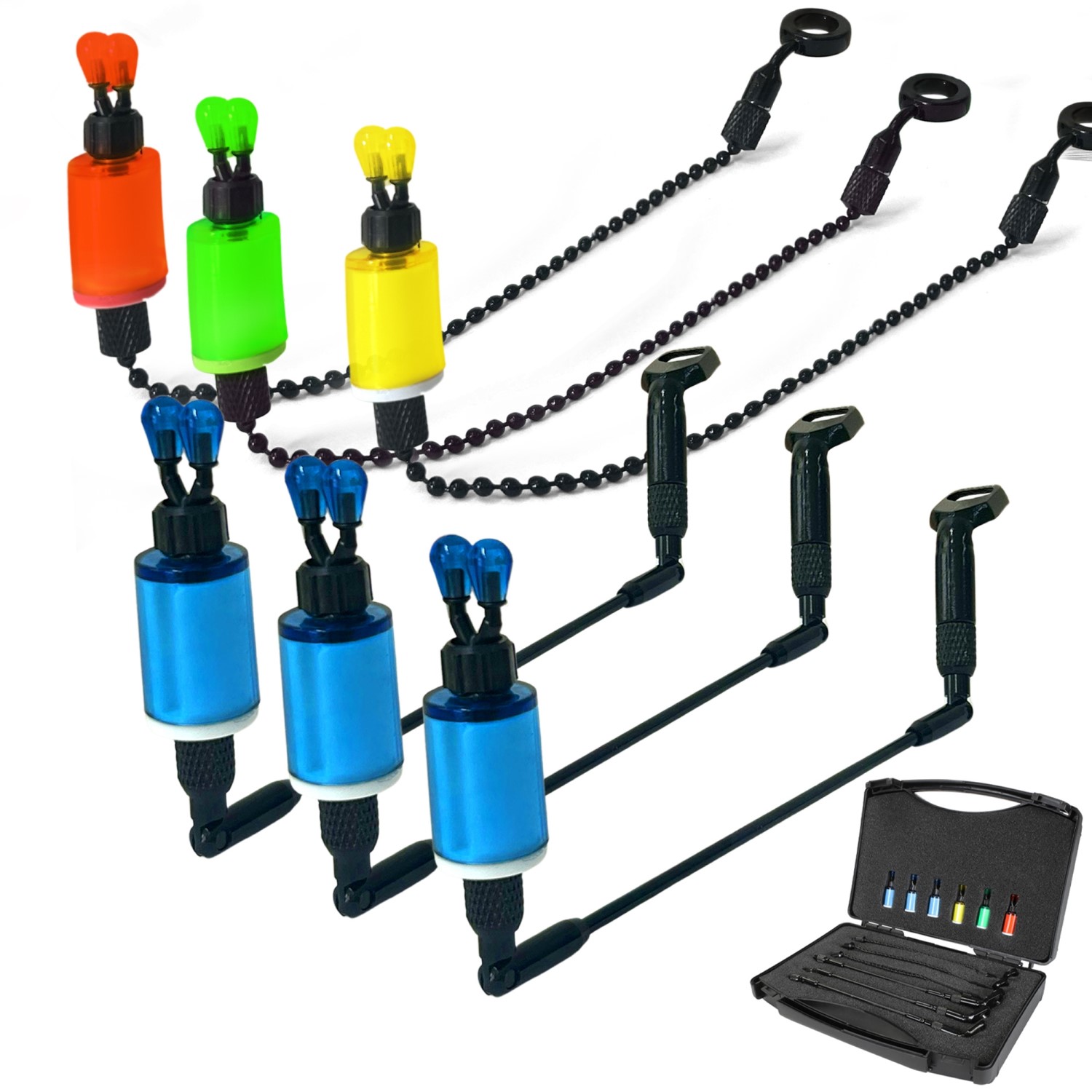 BAT-Tackle Indicator Bianzeiger System Set 3+3
