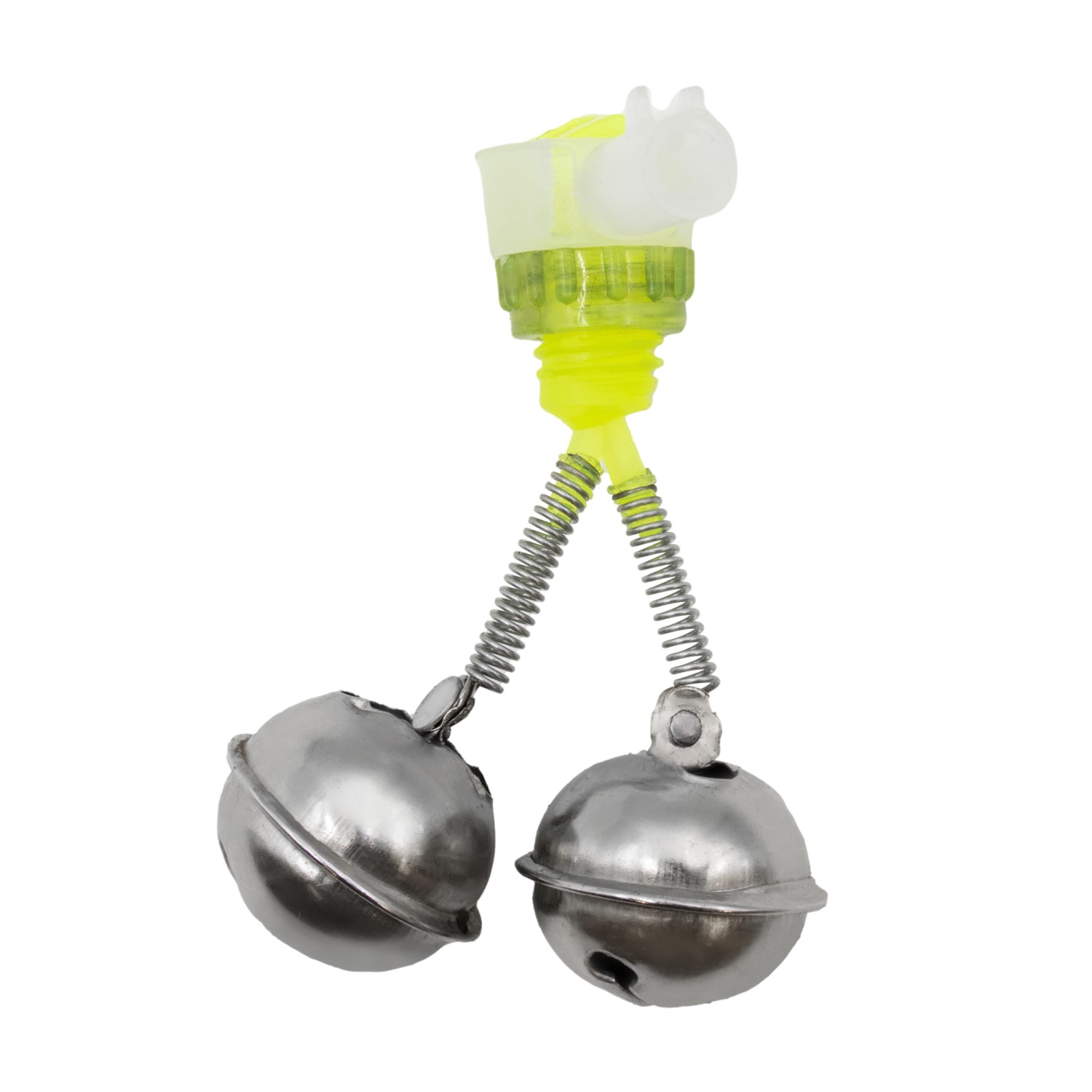 ZwaitL Angelruten-Glocken 20 Stück - Doppelalarmglocken Bissanzeiger Für Angler