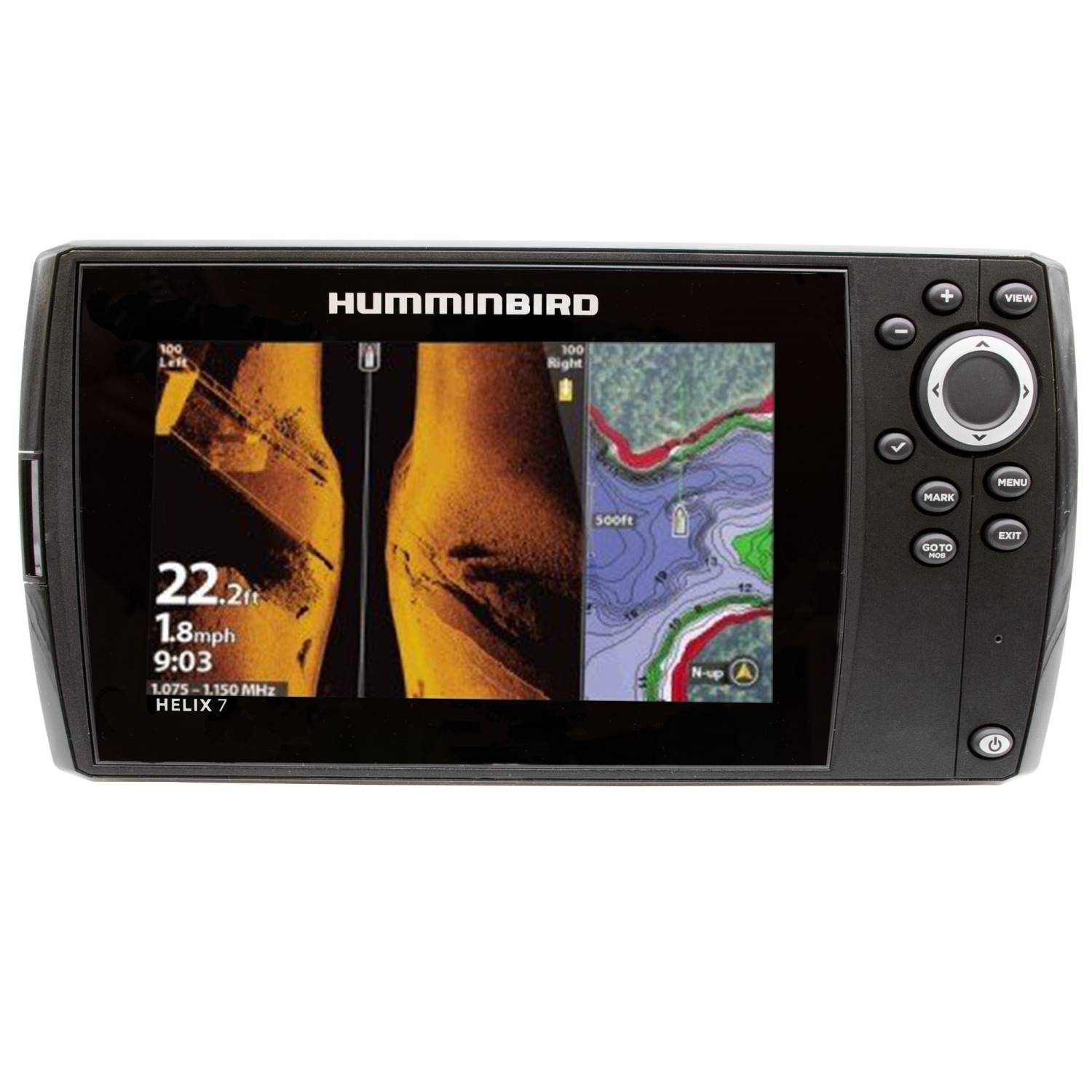 Humminbird Helix 7 CHIRP Mega SI GPS G3 Echolot Fishfinder Side + Down