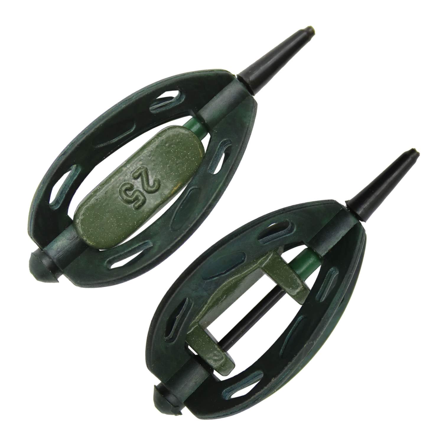 Angel Domäne Inline Feeder Karpfen 32g Futterkorb, 2 Stück
