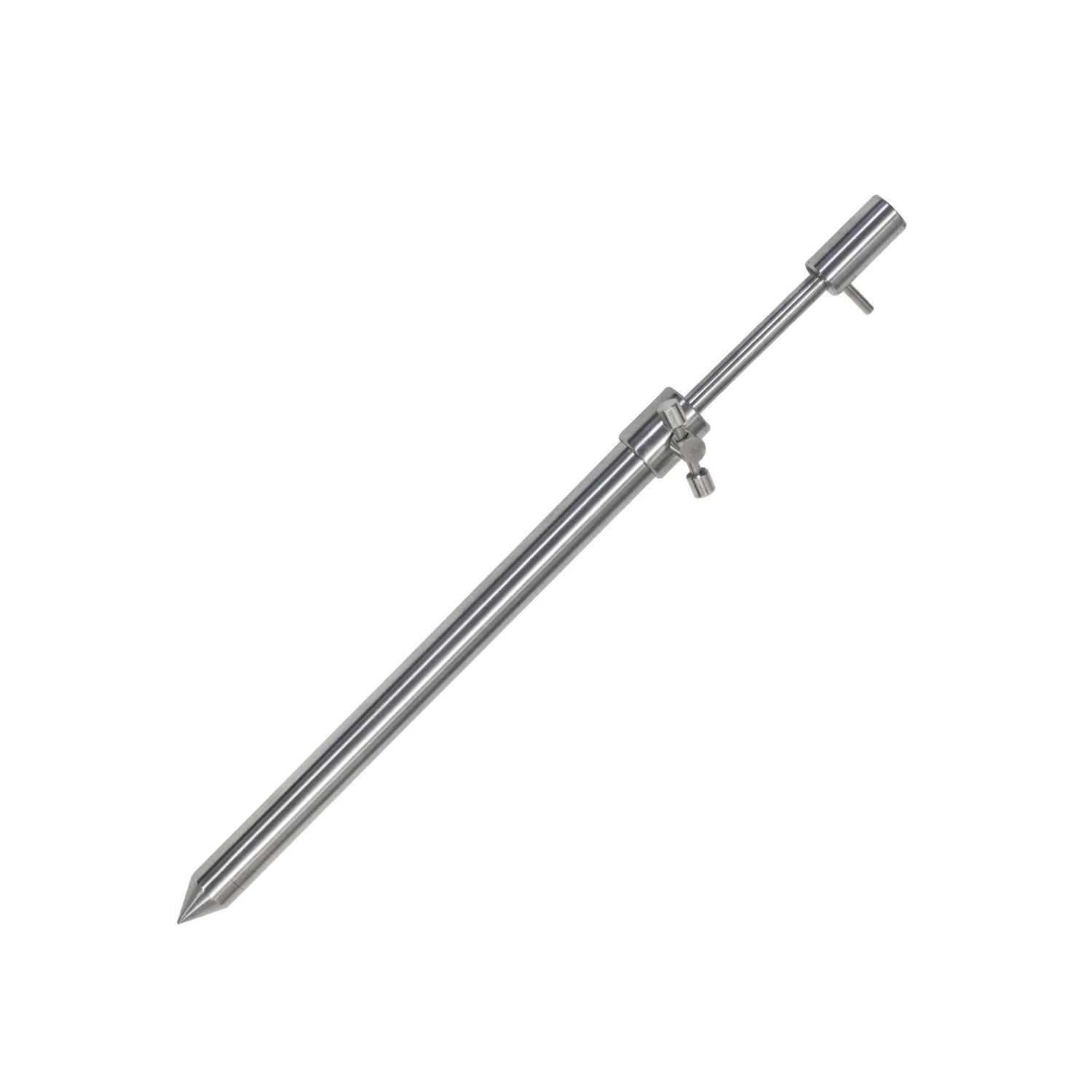 Banksticks Edelstahl Ausziehbar 70-125 Cm  Robuster Rutenhalter Bankstick  60