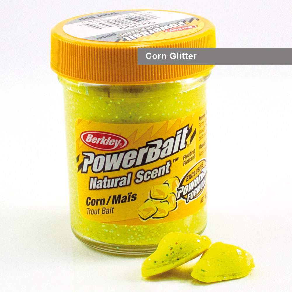 (6,98€/100g) Berkley Powerbait Natural Scent Trout Bait Glitter