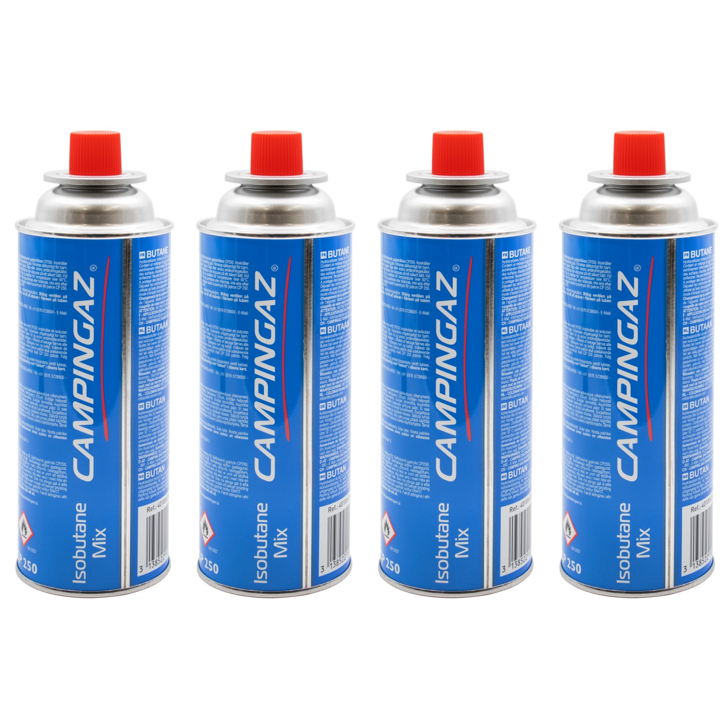 Campingaz Gaskartusche CP 250 Isobutane 4 Stück 220g