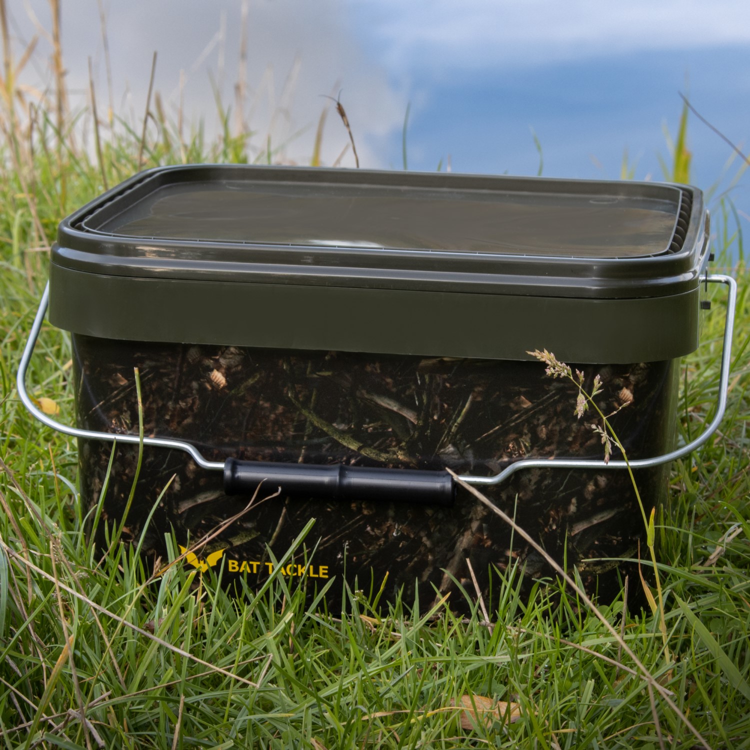 Realistric Camou Futtereimer Bait Bucket 5L / 10L Angeleimer Boilies Pellets - Bild 7 von 19