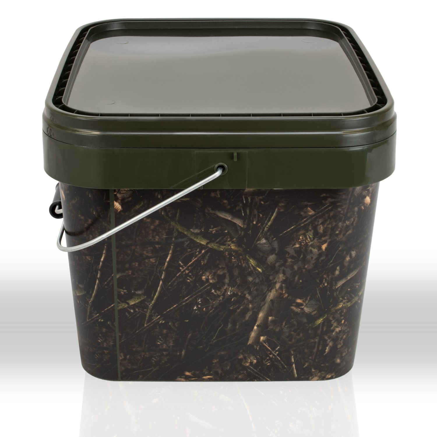 Realistric Camou Futtereimer Bait Bucket 5L / 10L Angeleimer Boilies Pellets - Bild 13 von 19