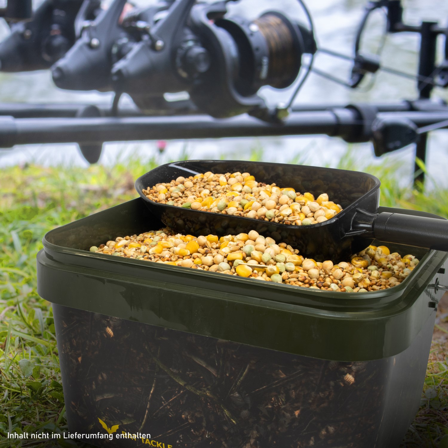 Realistric Camou Futtereimer Bait Bucket 5L / 10L Angeleimer Boilies Pellets - Bild 15 von 19