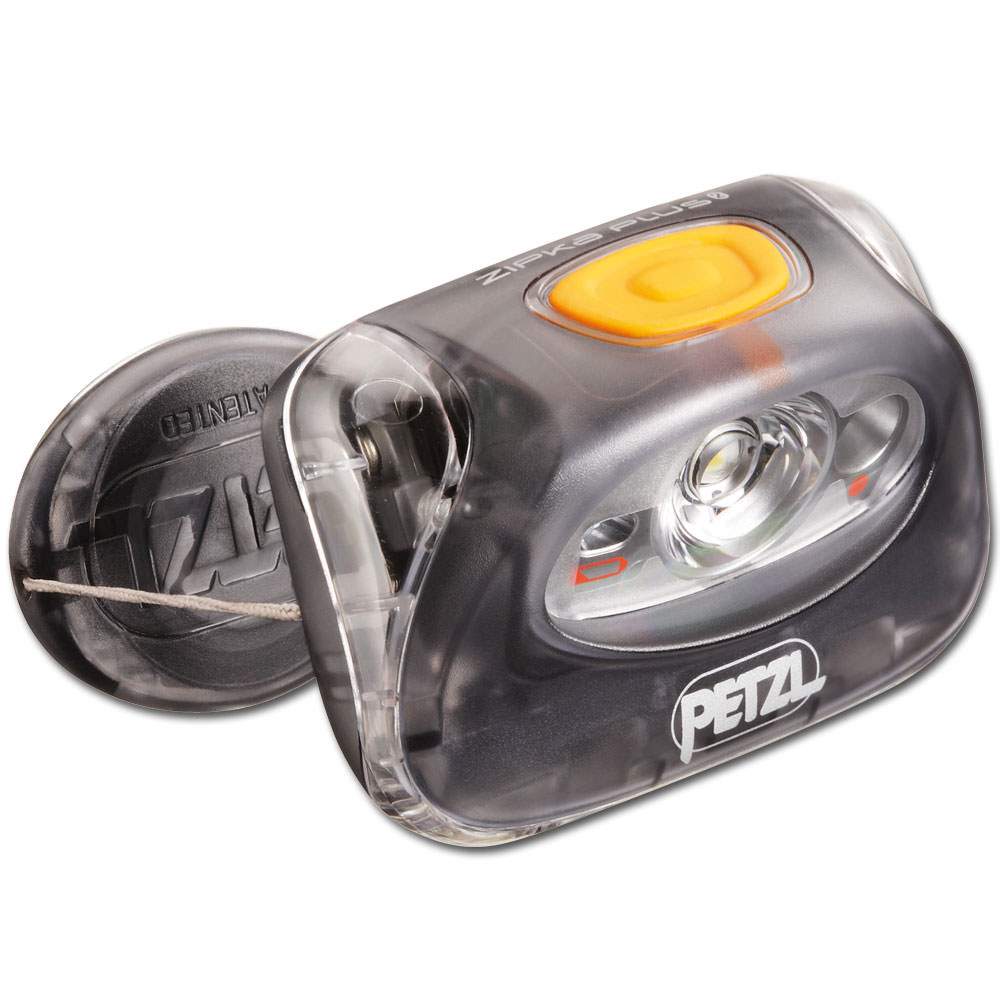 Petzl Zipka Plus ultrakompakte Stirnlampe PM mystic grau - 1Stück
