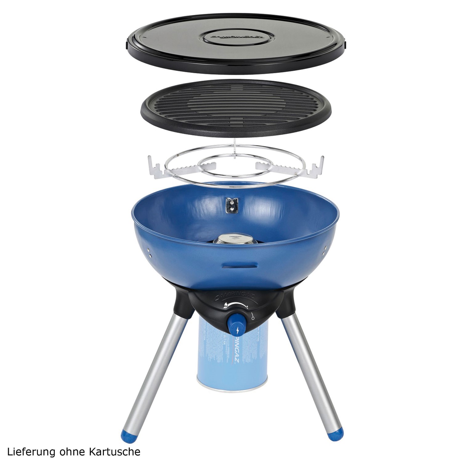 Campingaz Party Grill 200 tragbarer Gasgrill Outdoor Camping Angeln