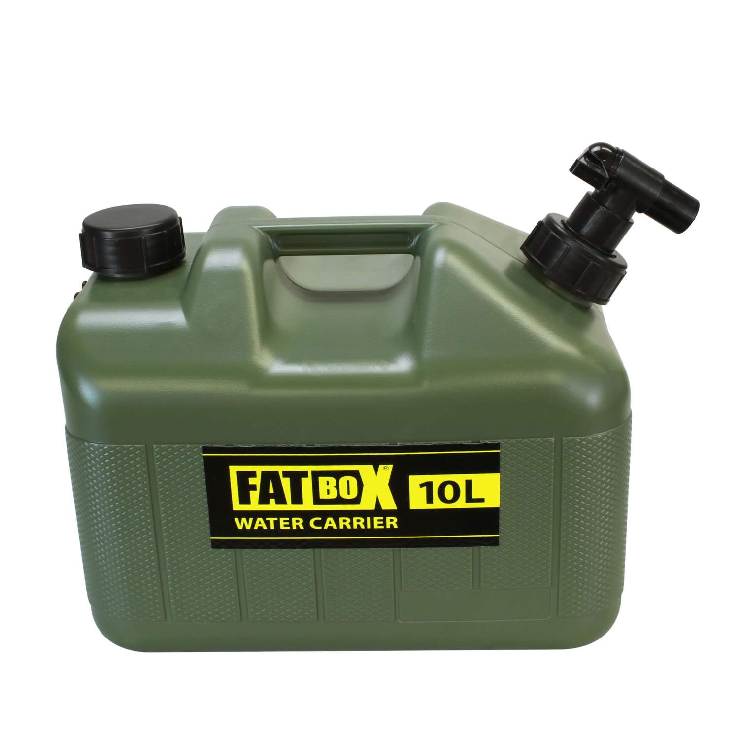 Wasserkanister HDPE Fatbox 10L/18L/23L Liter m. Hahn Camping Wassertank  Behälter