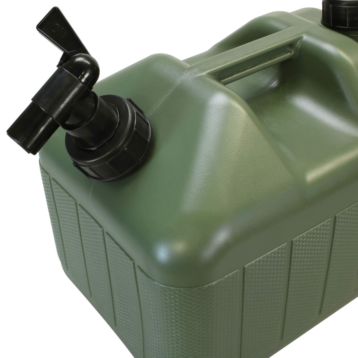 Wasserkanister HDPE Fatbox 10L/18L/23L Liter m. Hahn Camping Wassertank Behälter - Bild 4 von 14