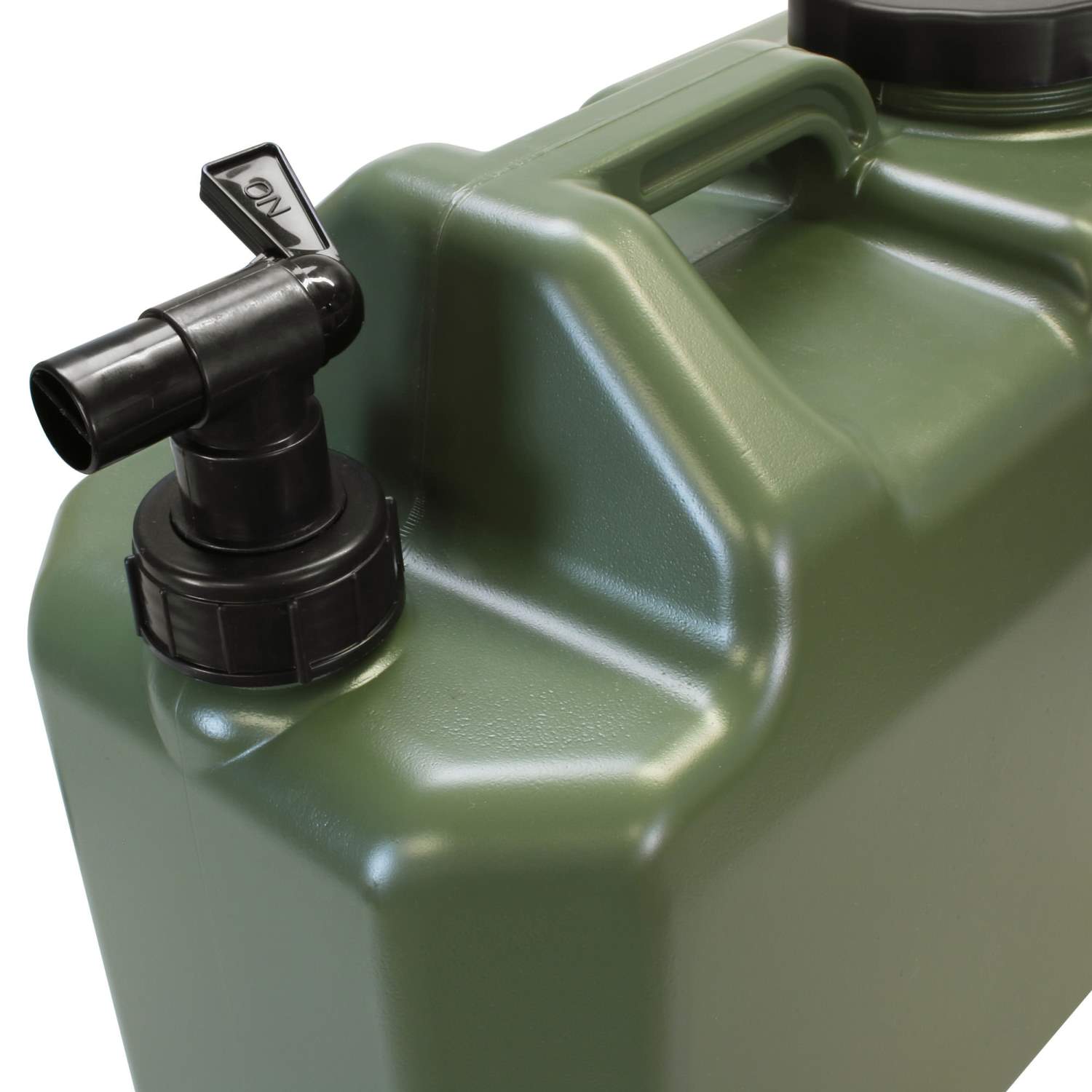 Wasserkanister HDPE Fatbox 10L18L23L Liter m. Hahn Camping Wassertank Behälter