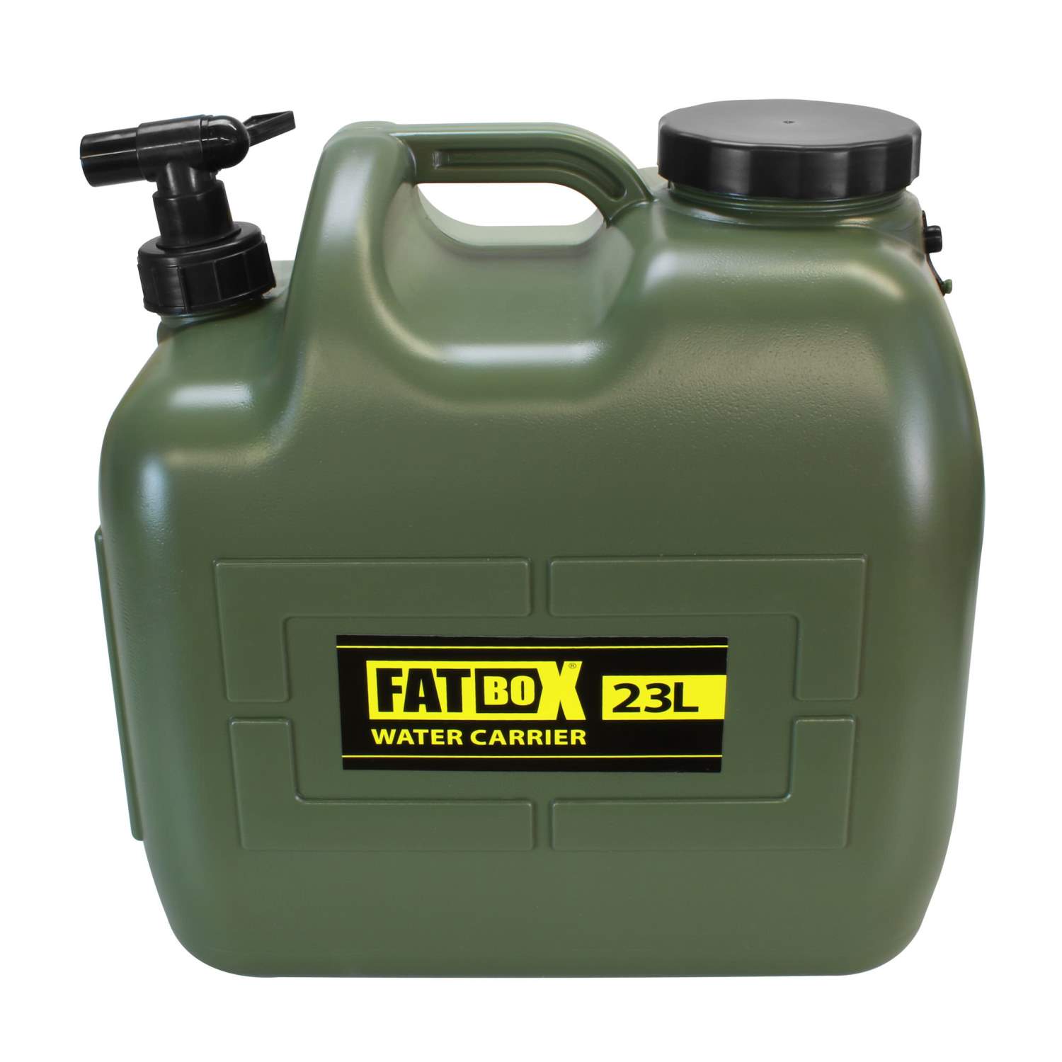 Wasserkanister HDPE Fatbox 10L18L23L Liter m. Hahn Camping Wassertank Behälter