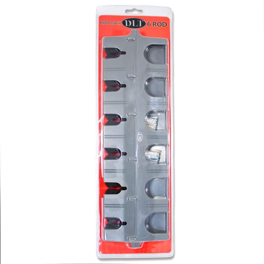 DLT Rod Rack Wandrutenhalter für 6 Ruten 40cm