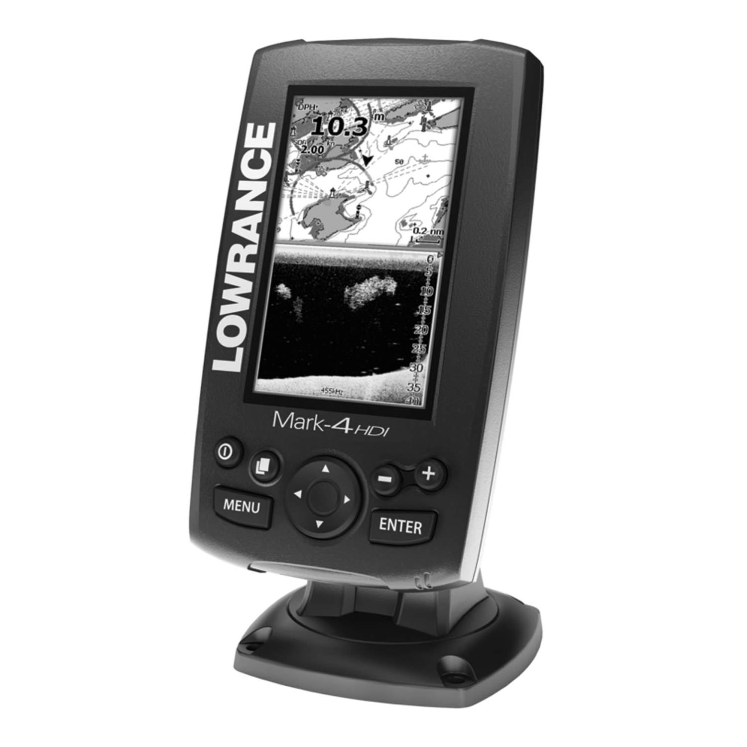 Transducteur Sondeur Lowrance Greber - 83/200 455/800 KHz - Occasion