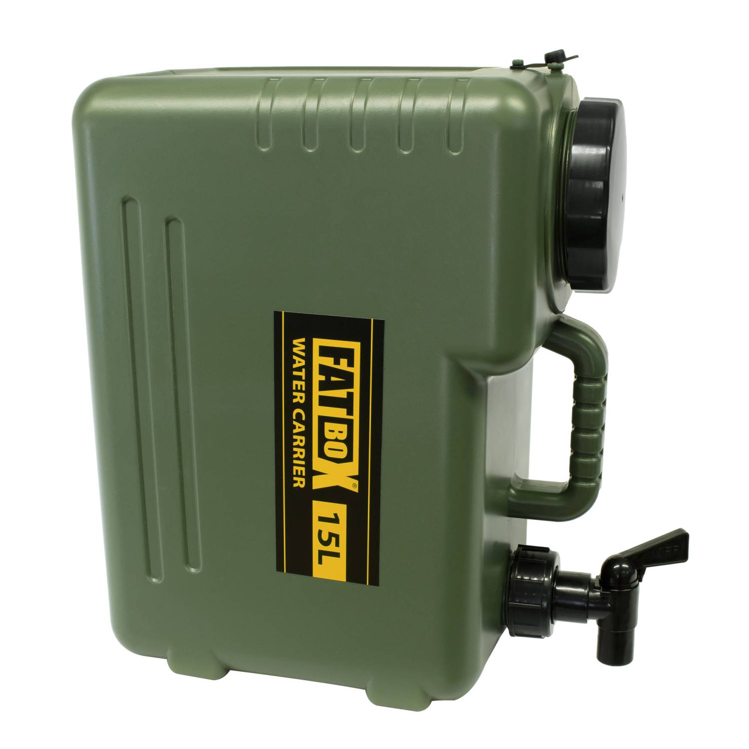 Wasserkanister HDPE Fatbox 10L/18L/23L Liter m. Hahn Camping Wassertank Behälter - Bild 8 von 14