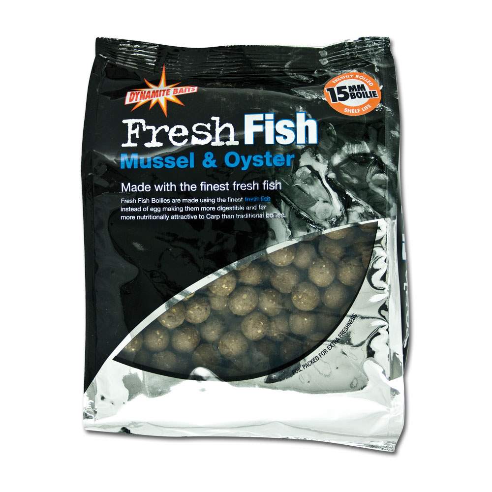 Dynamite Baits Boilies DY151 Fresh Fish Mussel & Oyster (DY151