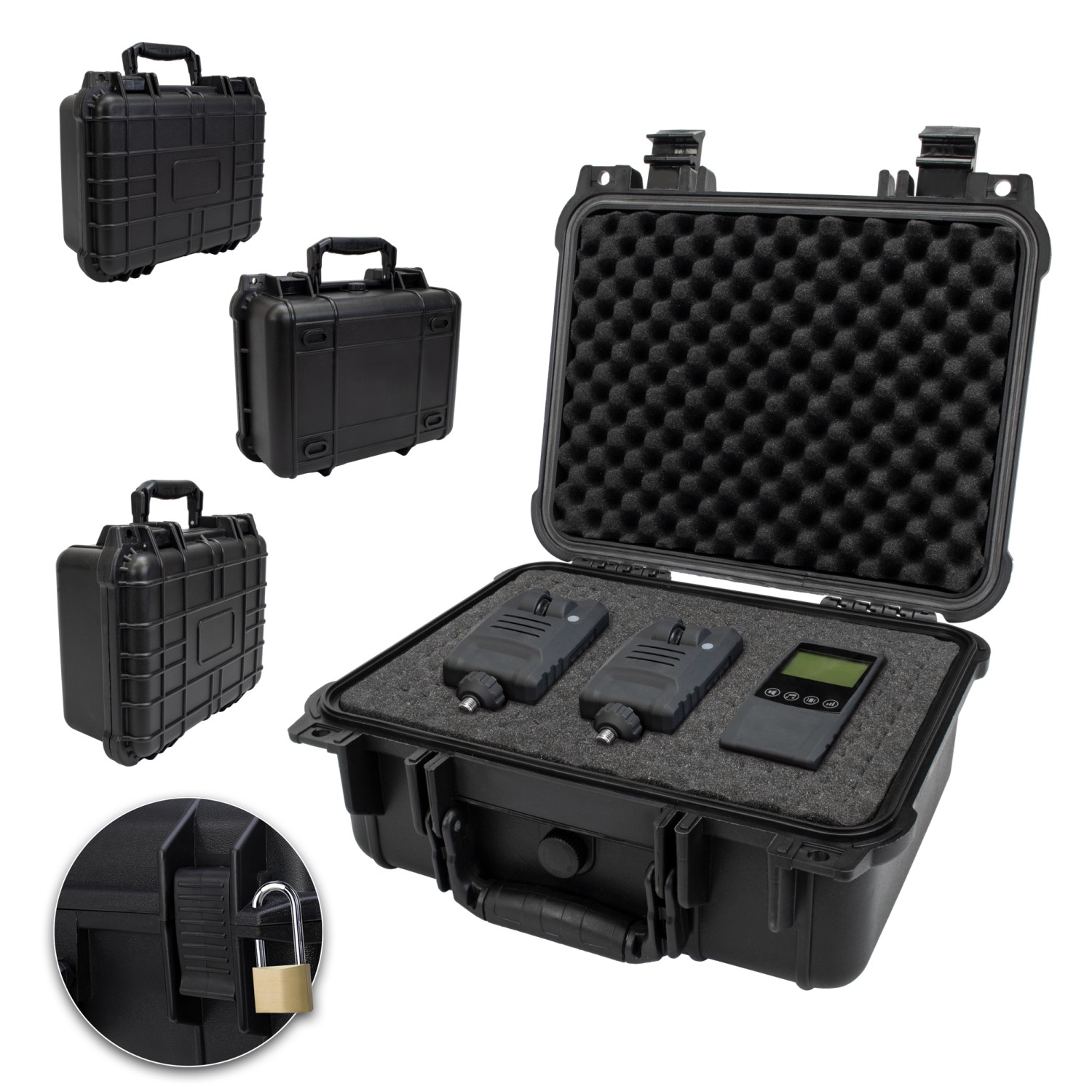 Fatbox® VS28 Schutzkoffer Elektronik Fotokoffer Kamera wasserdicht 280x240x120mm