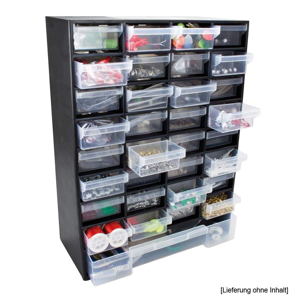 Kleinteilebox Transparent Mit Abnehmbaren Trennwänden - Organizer Mit Deckel