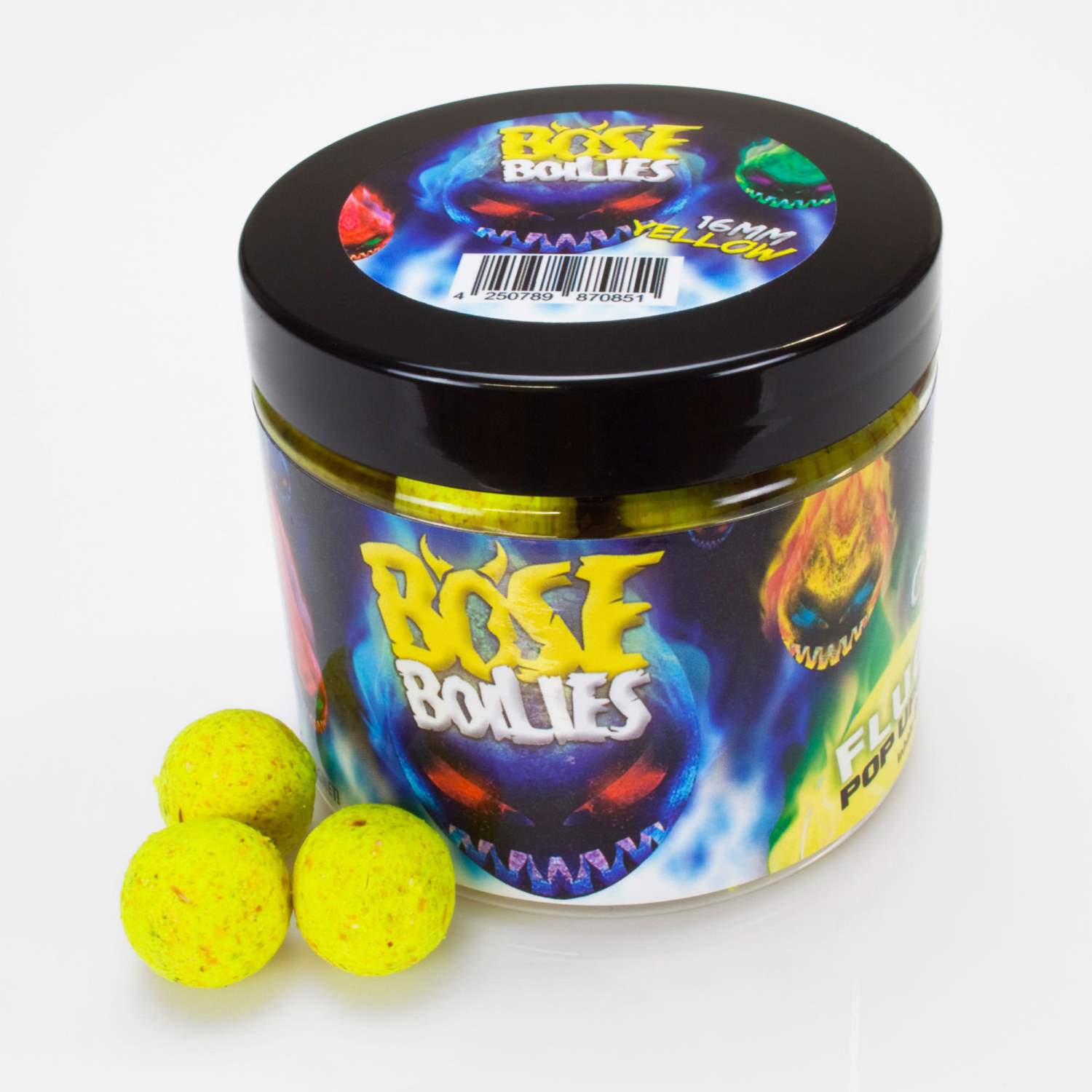 BAT-Tackle Böse Boilies Fluo Pop Ups - Pop-Up Boilie 80g - 18mm ...