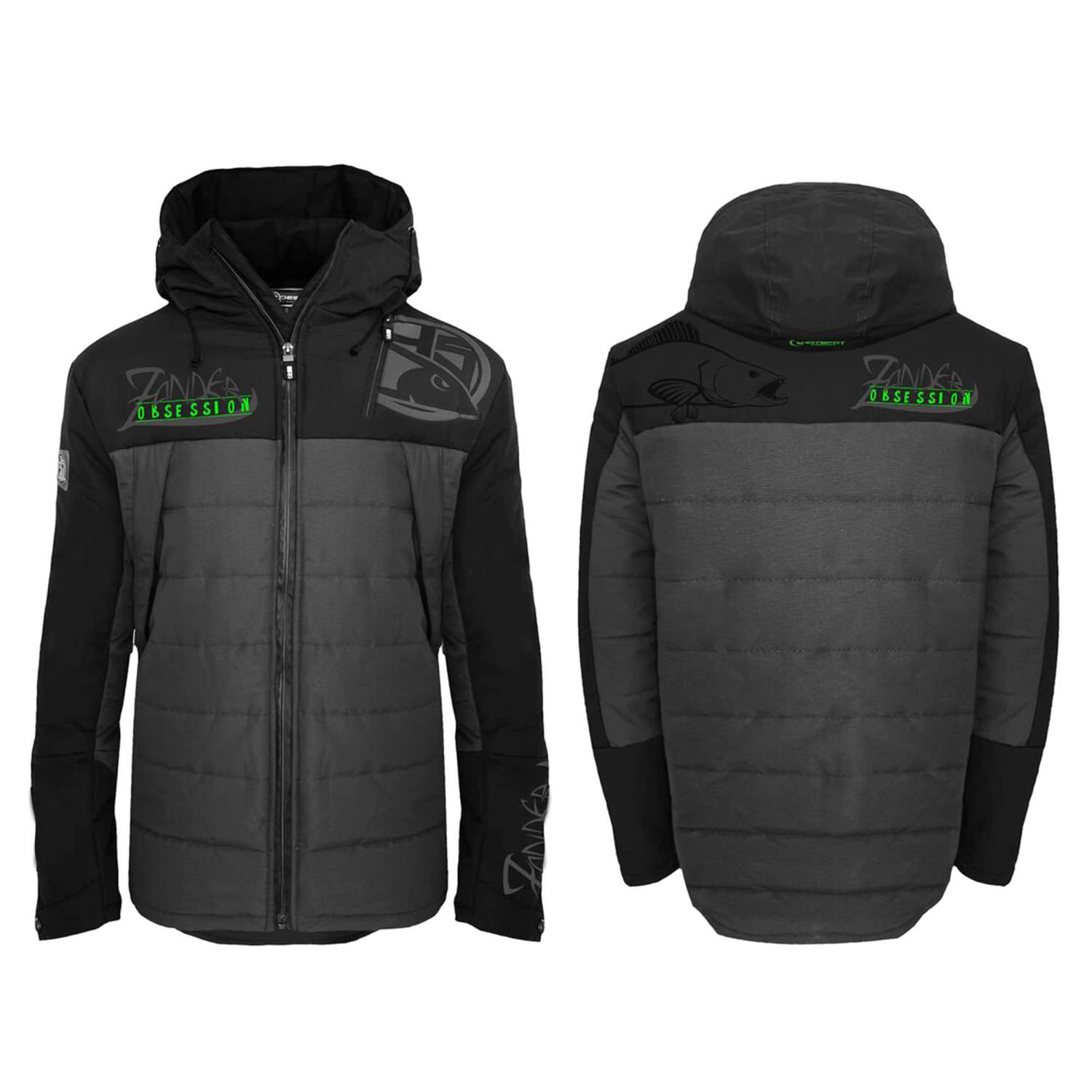 und wasserdicht wind Anglerjacke Hotspot Design Zipperjacke Zander Obsession 