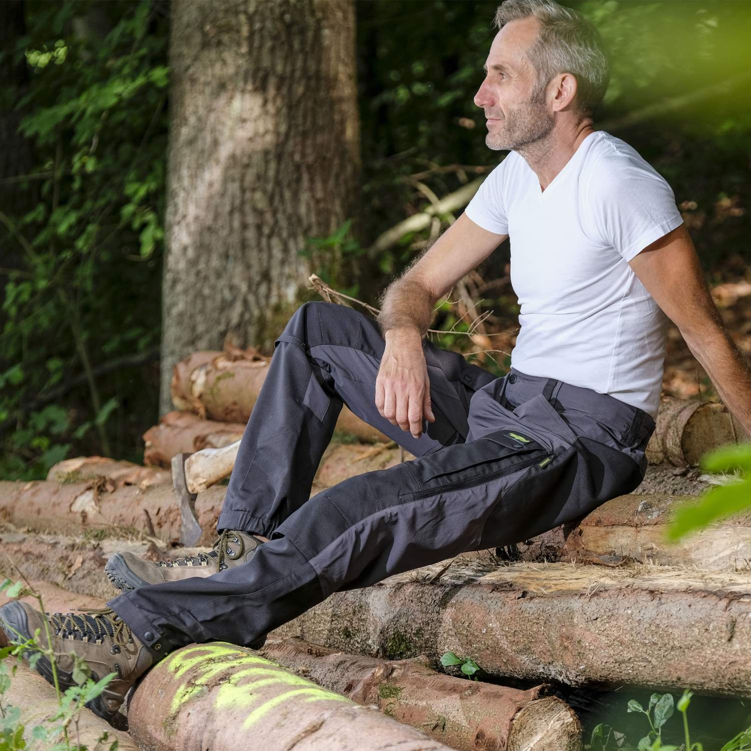 Legendfossil OF Stretch Pants Sweden Outdoorhose Arbeitshose Freizeit Wanderhose - Bild 7 von 36