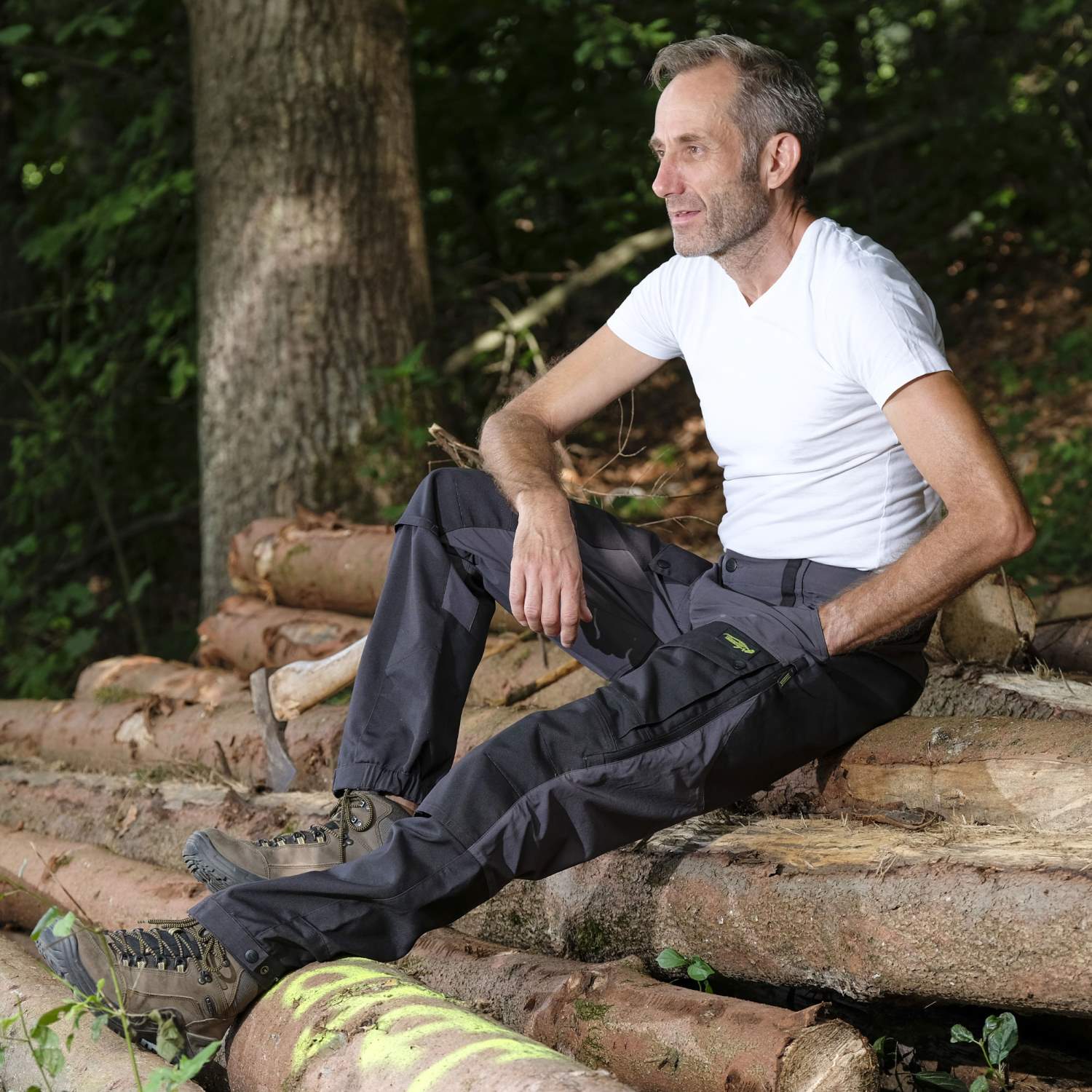 Legendfossil OF Stretch Pants Sweden Outdoorhose Arbeitshose Freizeit Wanderhose - Bild 9 von 36