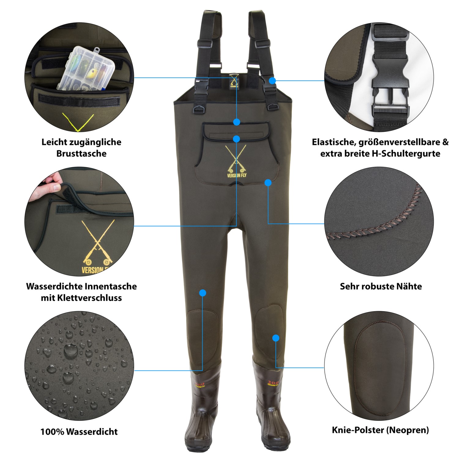 Ultimate Camo Waders - 42 | Waadpak
