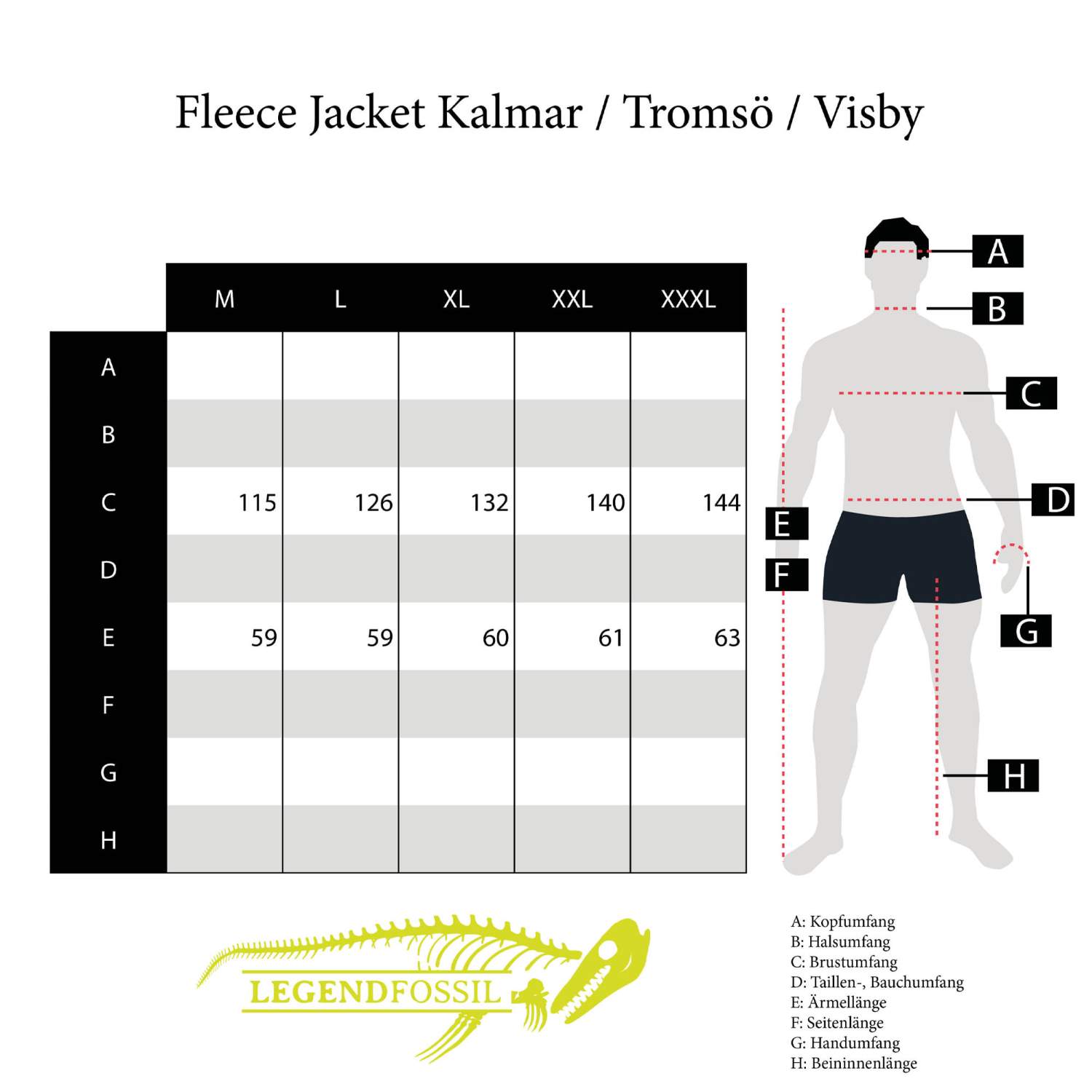 Legendfossil Fleece Jacket Outdoor Jacke Angel Jagd Sport Freizeit black schwarz - Bild 5 von 21